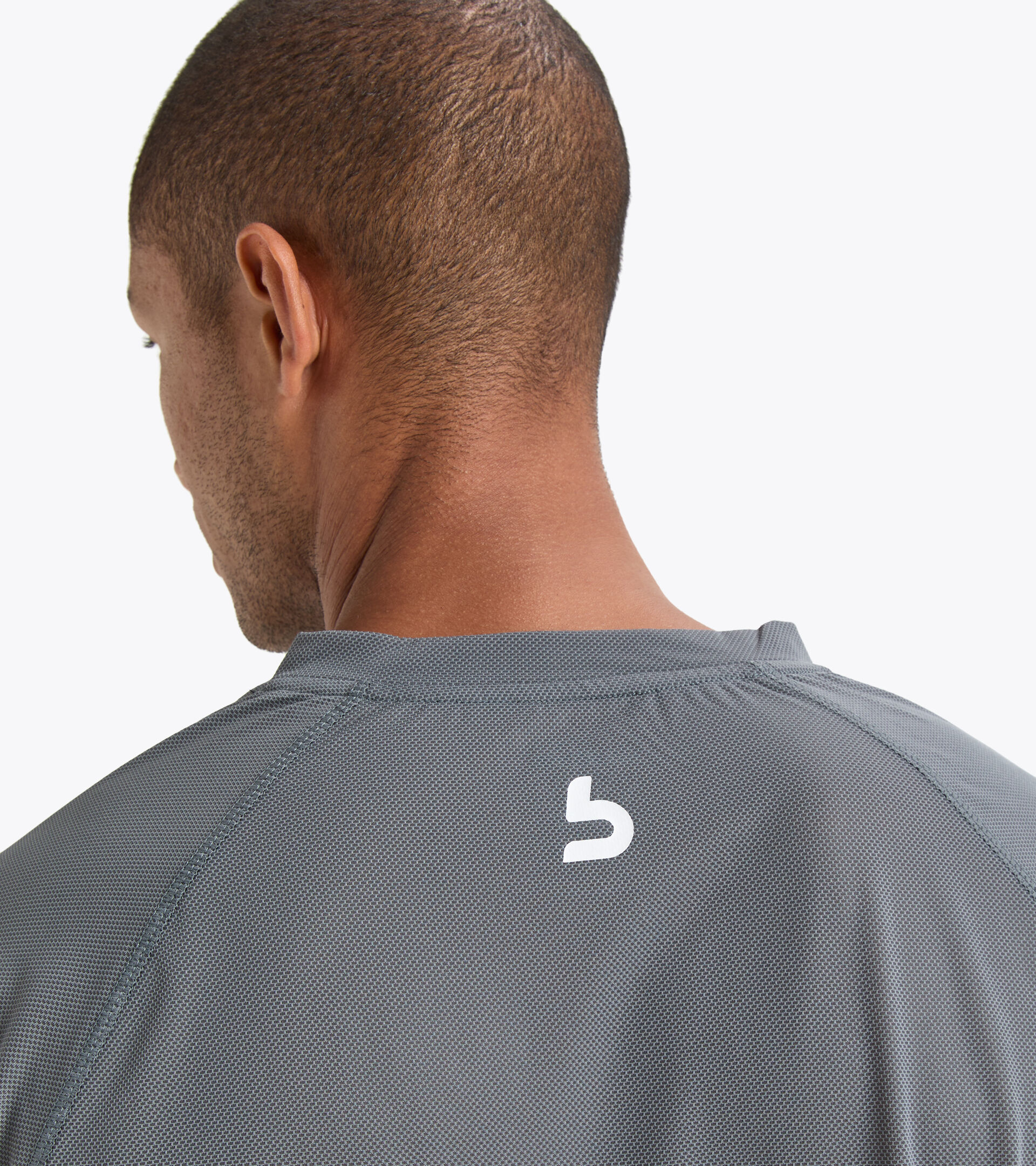 Camiseta de entrenamiento - Hombre SS LIGHT T-SHIRT BUDDYFIT GRIS ACERO - Diadora