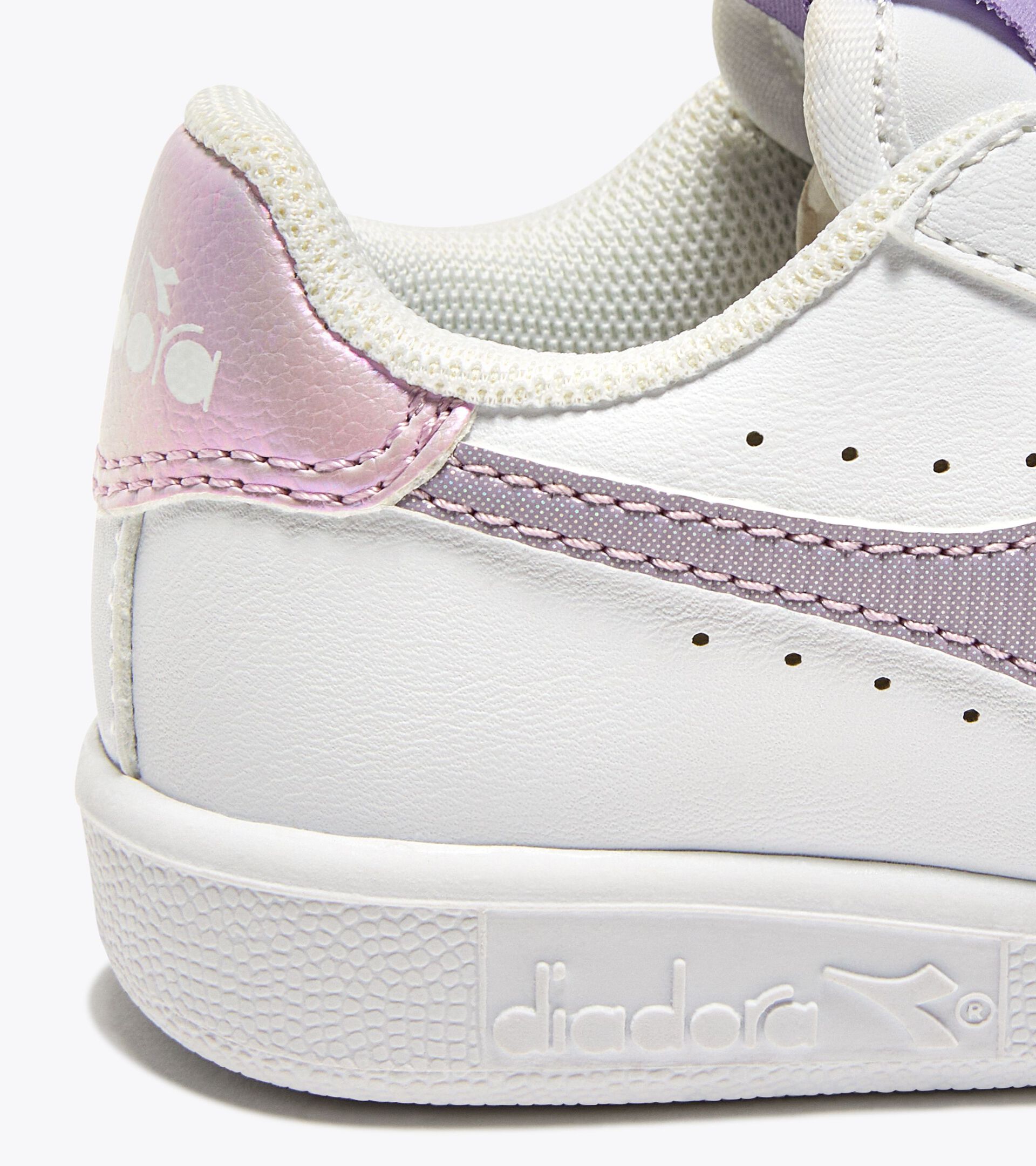 Scarpa sportiva - Bimbi/e 1-4 anni GAME P TD GIRL BIANCO/VIOLA CHIARO - Diadora