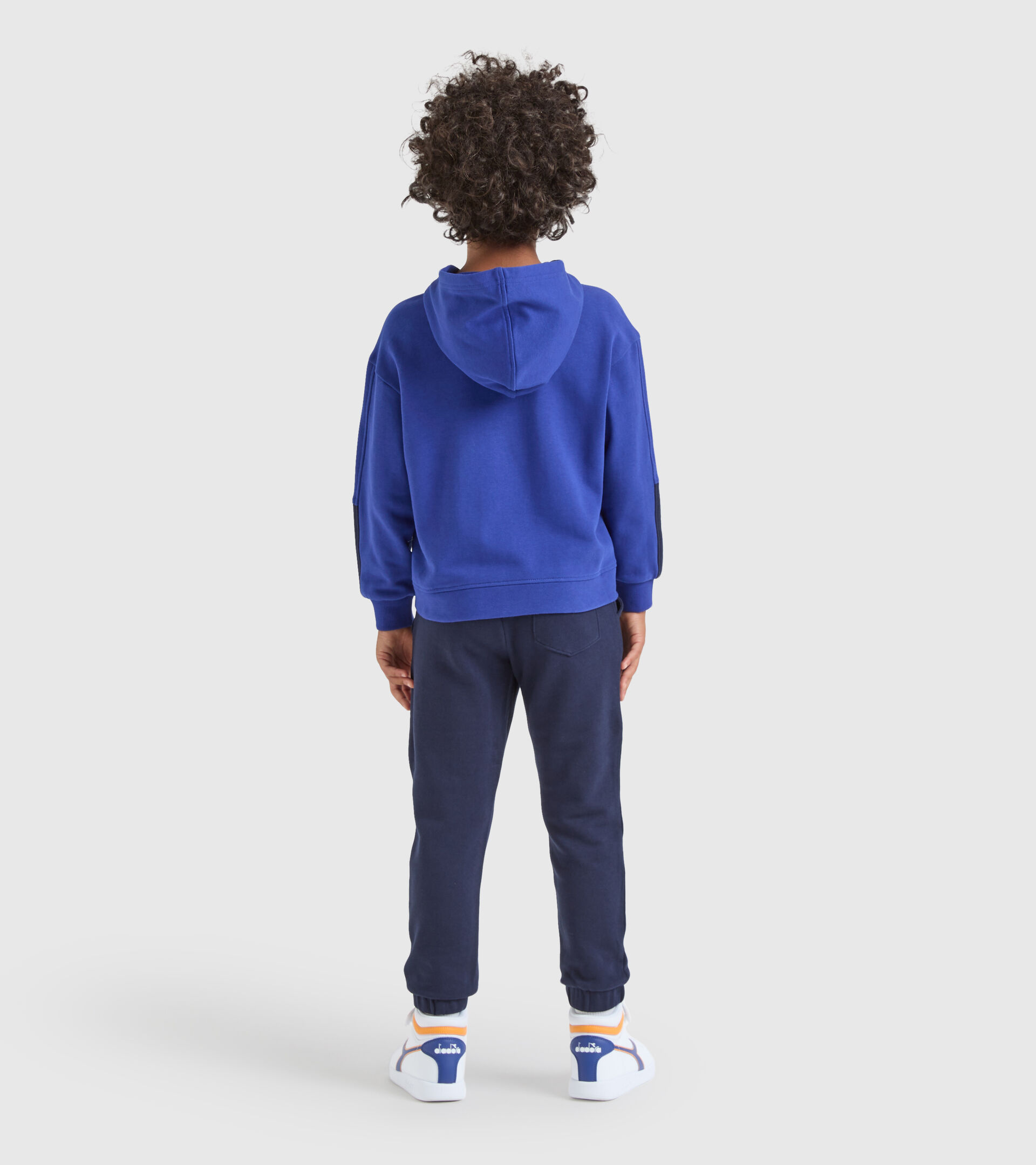 Survêtement de sport - Enfant JU.TRACKSUIT HD FZ CHROMIA BLEU SODALITE - Diadora