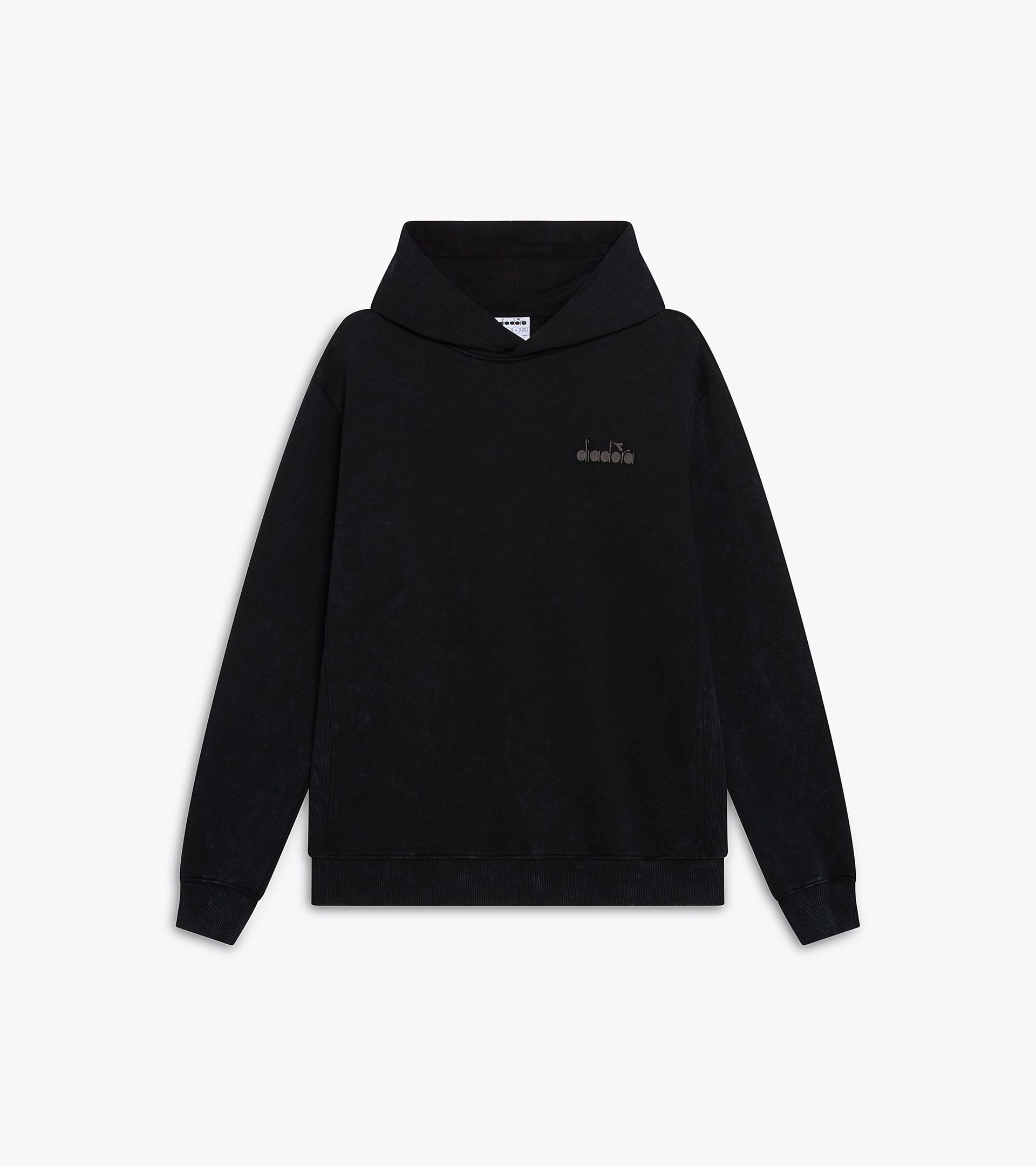 Jersey sweatshirt - Regular fit - Men&rsquo;s HOODIE AVENUE LAB (FT) BLACK COAL - Diadora