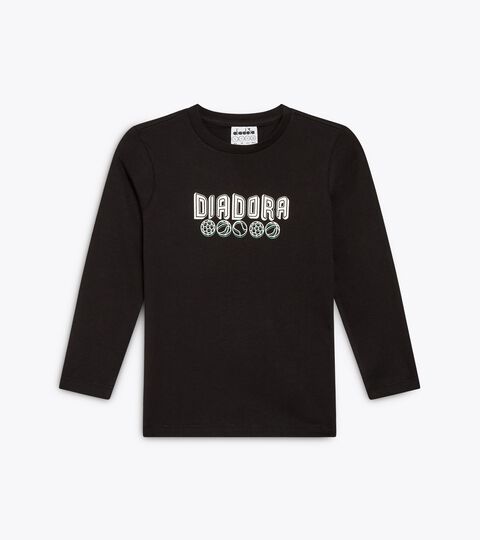 JB. T-SHIRT LS LOGO, BLACK Cotton long-sleeved t-shirt - Boy
JB. T-SHIRT LS LOGO BLACK - Diadora