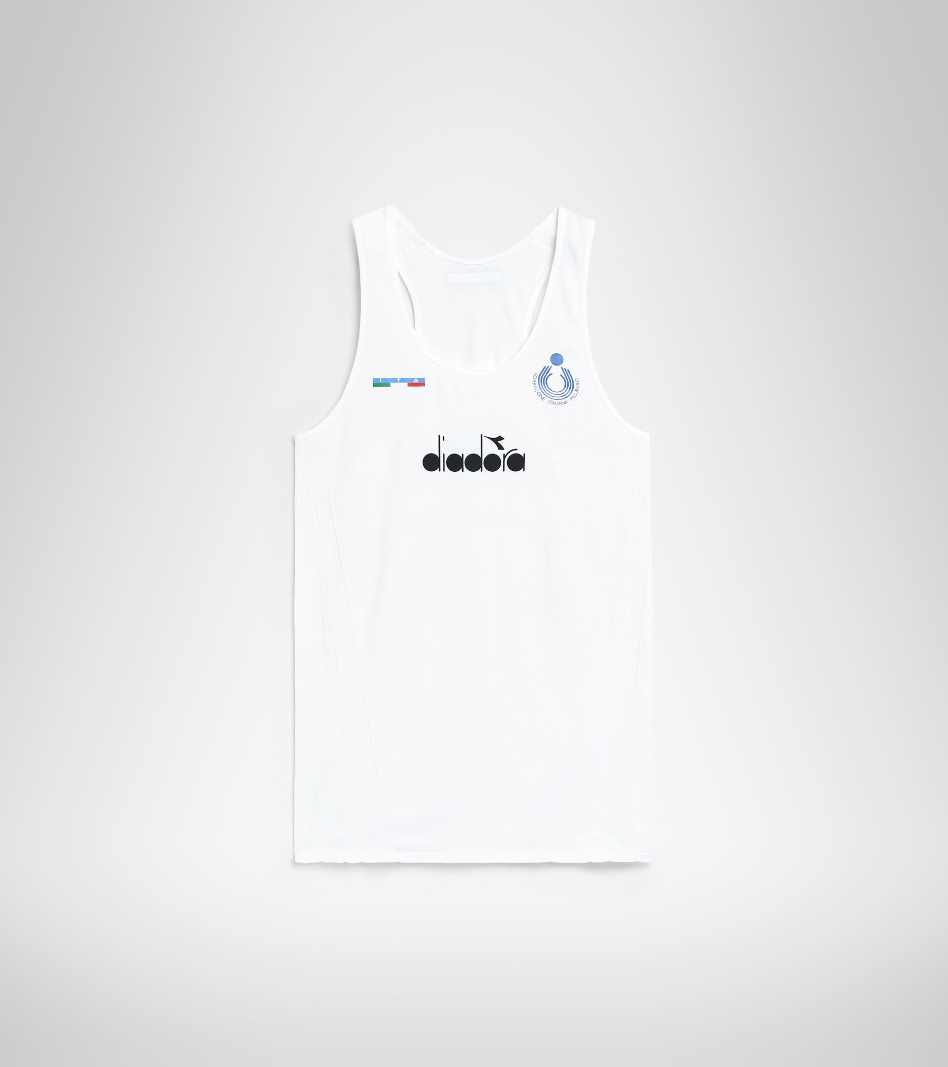 Competition tank Men - Italy National Volleyball Team CANOTTA GARA UOMO BV ITALIA OPTICAL WHITE - Diadora