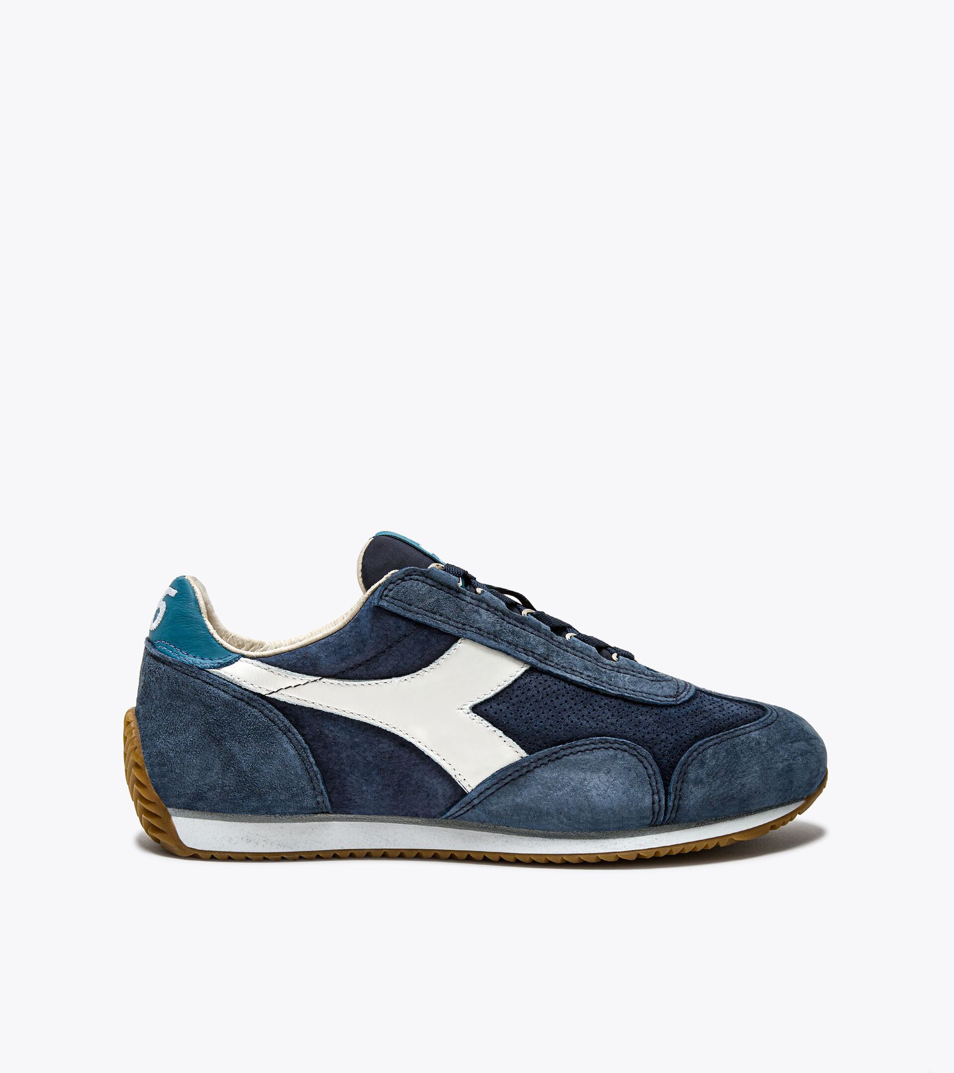 Heritage shoe - Gender Neutral EQUIPE SUEDE SW BLUE CASPIAN SEA - Diadora