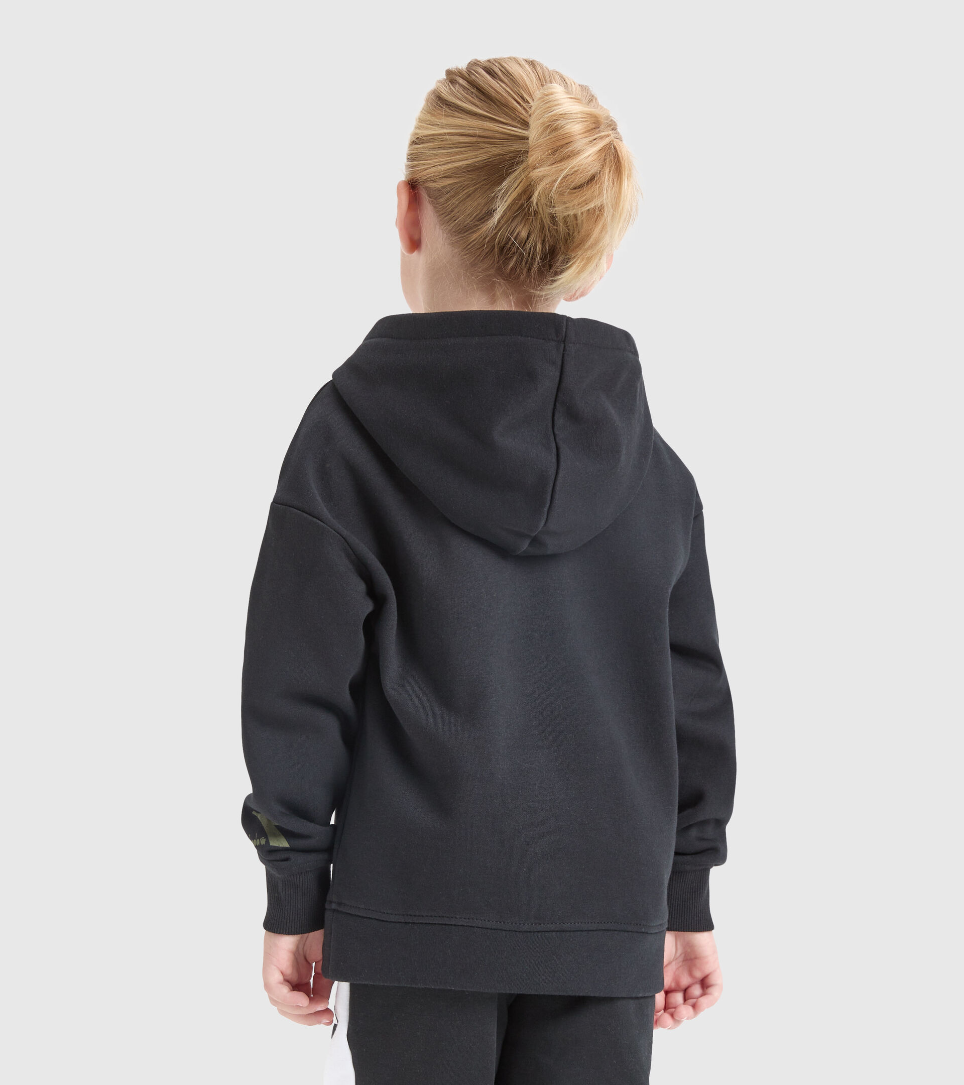 Hooded sweatshirt - Kids JB.HOODIE SWEAT TWISTER BLACK - Diadora