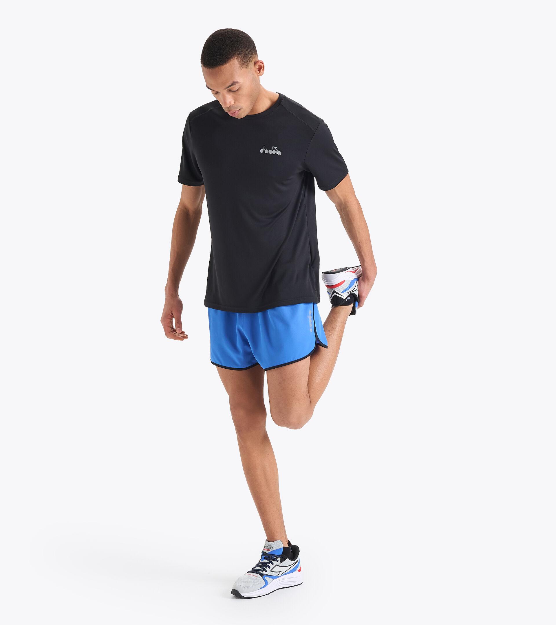 Lauf-Shorts - Herren SHORT RUN SCHLOSS BLAU - Diadora