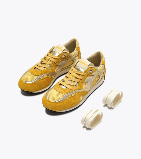 Heritage Leather Sneaker - Low Profile - All-gender EQUIPE REVENGE SW WN BAMBOO GREEN - Diadora