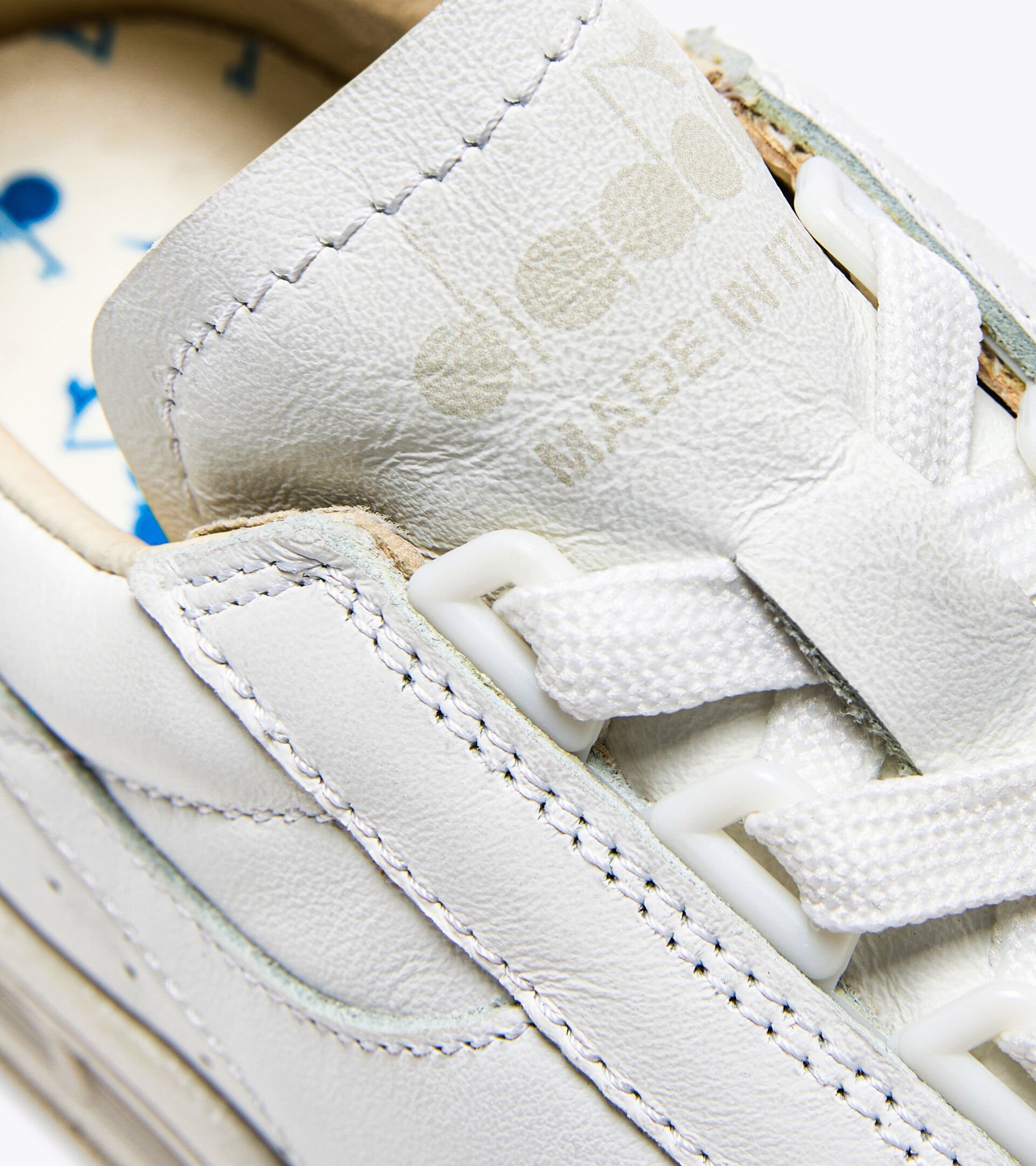 Made in Italy Heritage shoe - Unisex B.ELITE H ITALIA SPORT WHITE /WHITE - Diadora