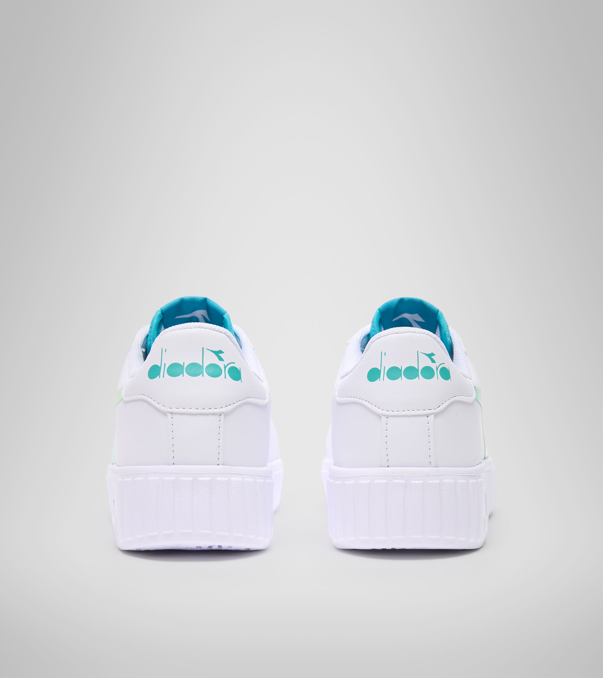 Zapatillas deportivas - Niños y adolescentes 8-16 años GAME STEP KALEIDO GS BLANCO/AZUL BALTICO - Diadora