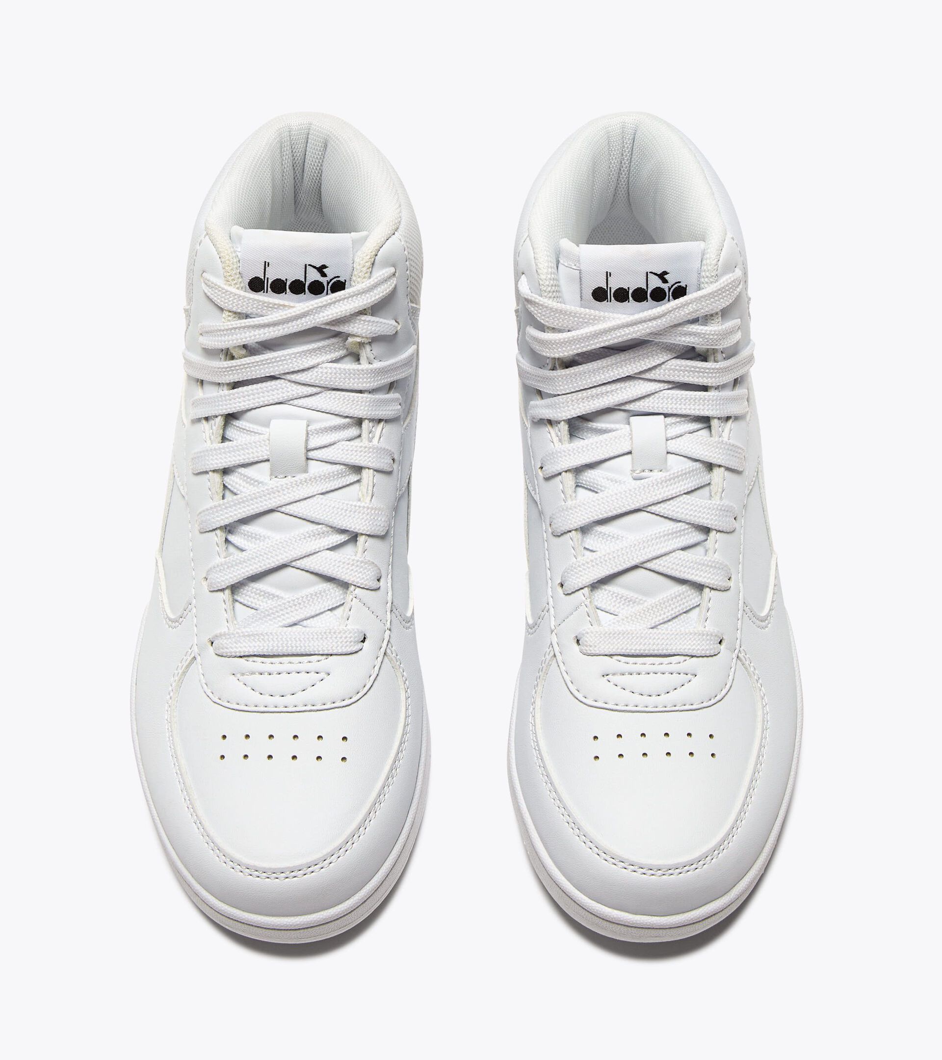 Sports shoes - Youth 8-16 years RAPTOR MID GS WHITE/WHITE/WHITE - Diadora