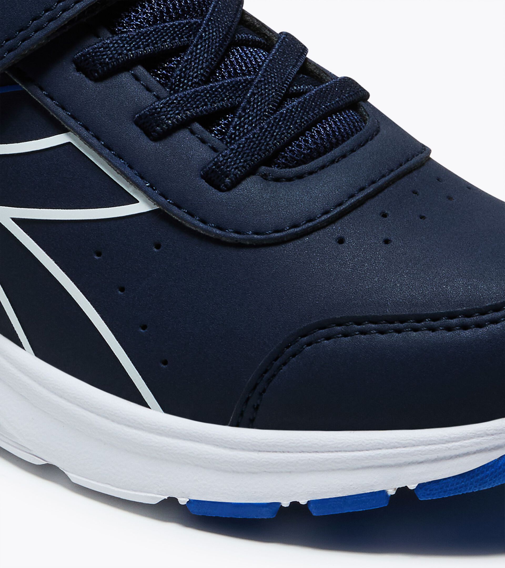 Running shoes - Boys and girls FALCON 6 SL JR V BLUE CORSAIR/WHITE - Diadora