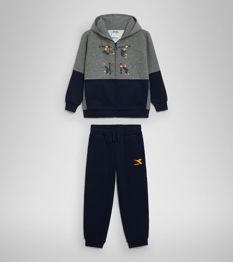 JB.TRACKSUIT HD FZ TWISTER, MARINEBLAU Trainingsanzug - Jungen JB.TRACKSUIT HD FZ TWISTER MARINEBLAU - Diadora