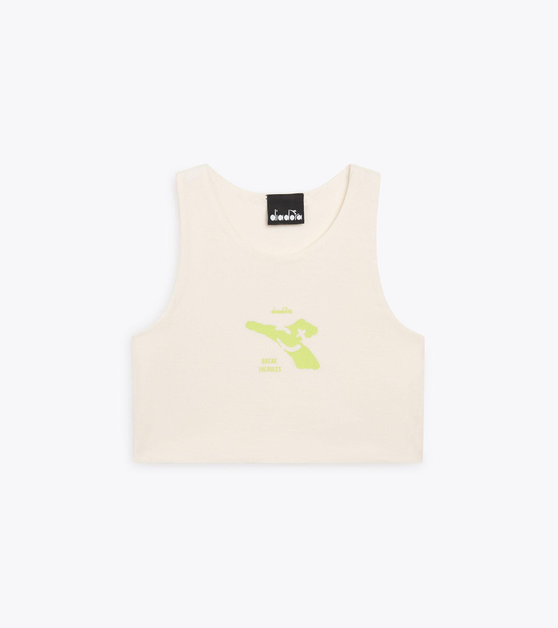 Cropped-T-Shirt mit Logo - Mädchen
JG. CROP TOP SMILE LOGO CREAM - Diadora