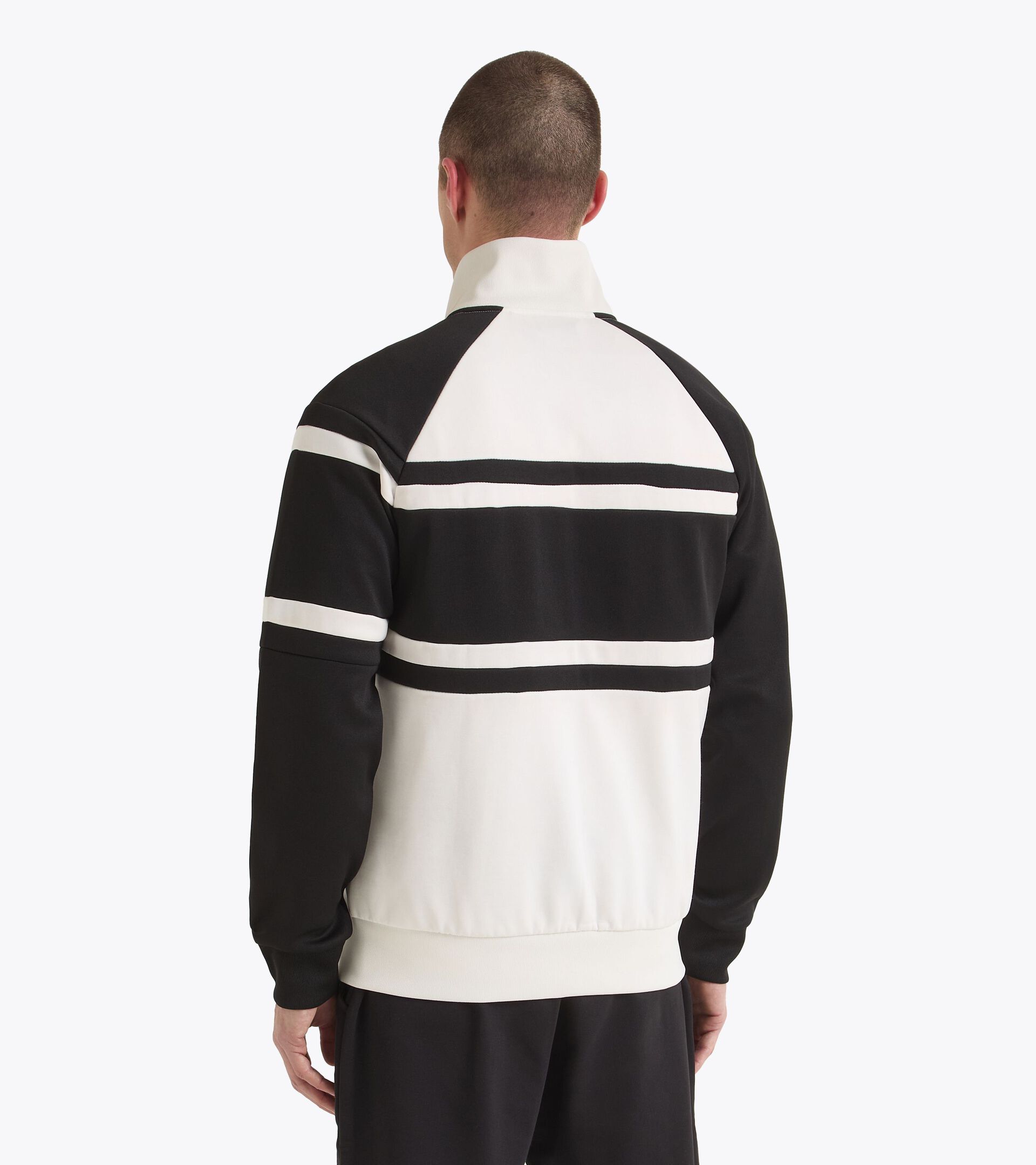 80s-inspired sports jacket - All-gender JACKET 80S OPTICAL WHITE - Diadora