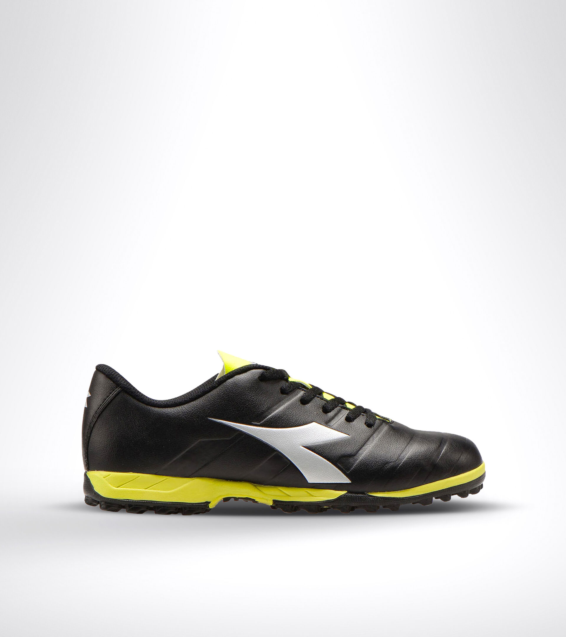 Hard ground and artificial turf football boot PICHICHI 3 TF BLACK/YELLOW FL DD/SILVER - Diadora