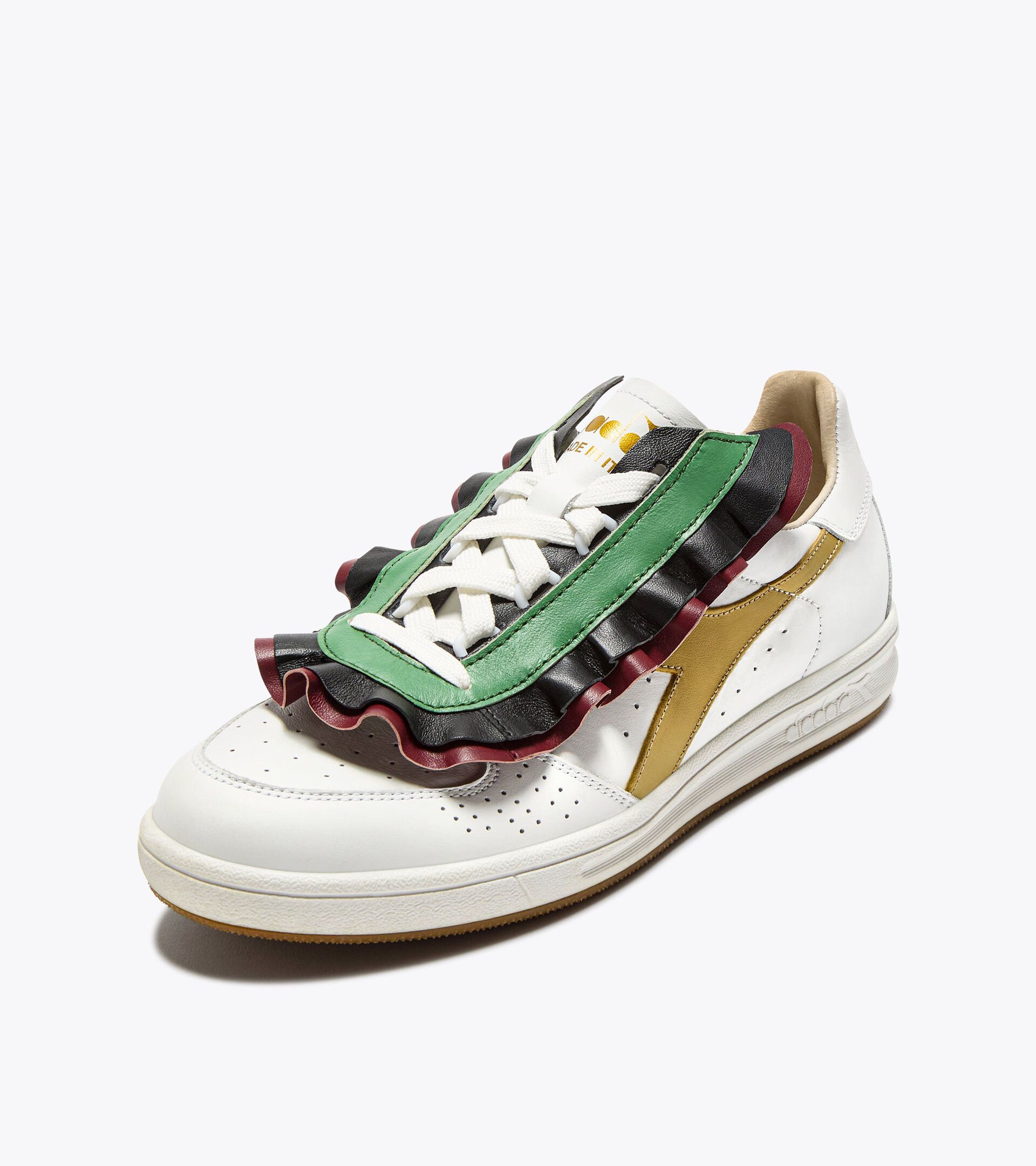 Sneakers Heritage en cuir - Femme B.ELITE ROUGE WN MULTICOLOR - Diadora