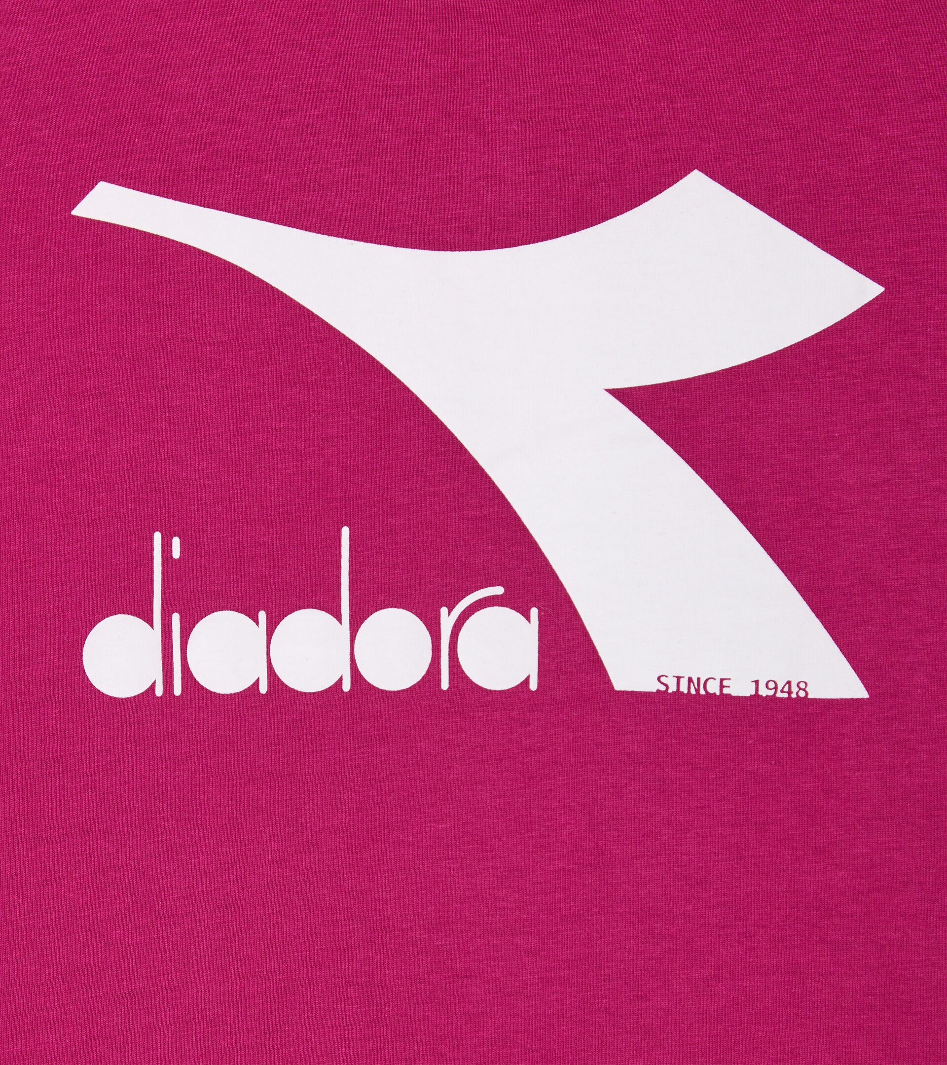 Sportliches T-Shirt Junior - Unisex JU. T-SHIRT SS CHROMIA FUCHSIEFESTIVAL - Diadora