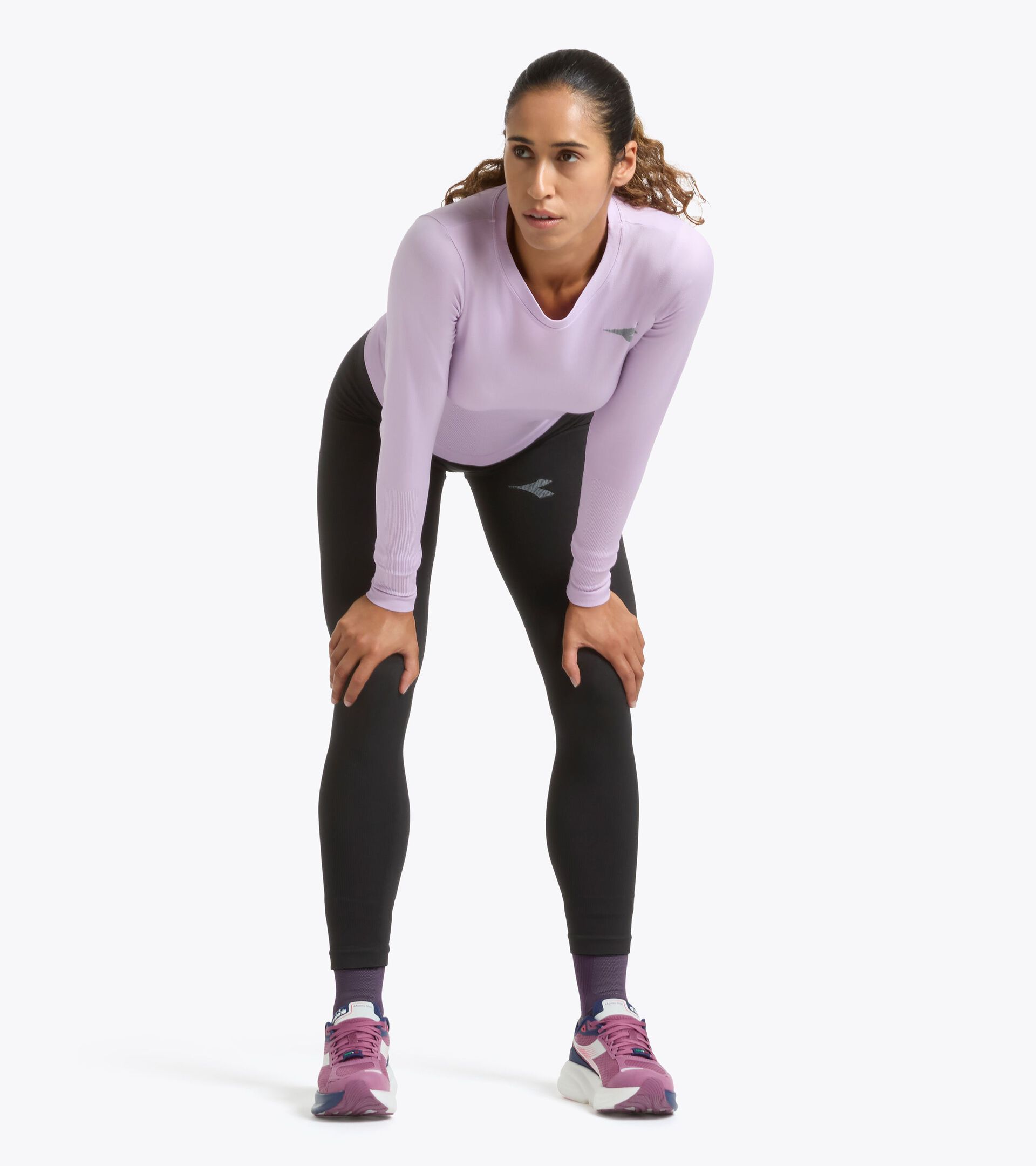 Thermoregulating Technical Leggings - STRATOUNO Running - Women&rsquo;s L. TIGHTS STRATOUNO BLACK - Diadora