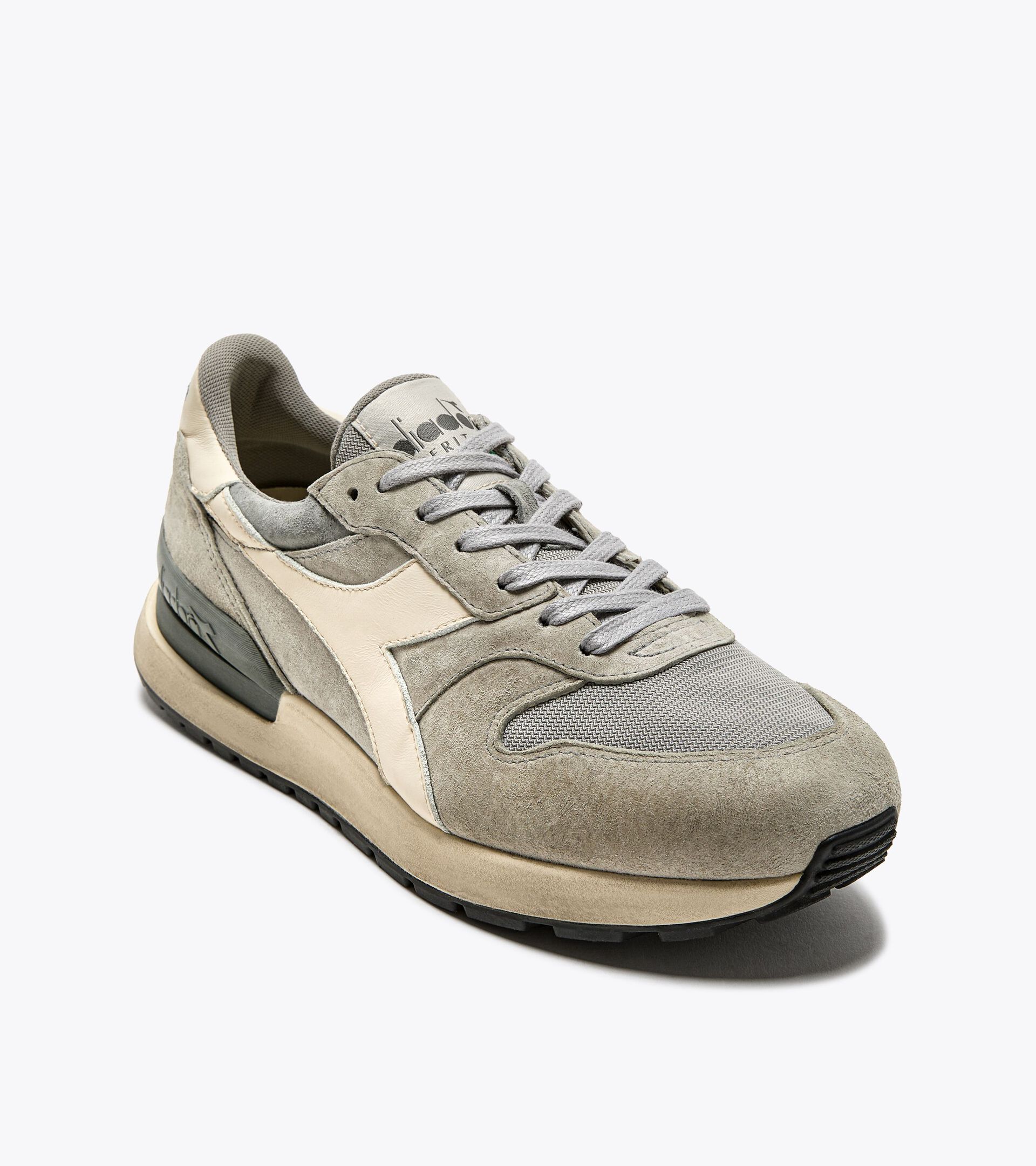 Heritage shoe - Men CONQUEST SUEDE SW DARK SILVER GREY - Diadora