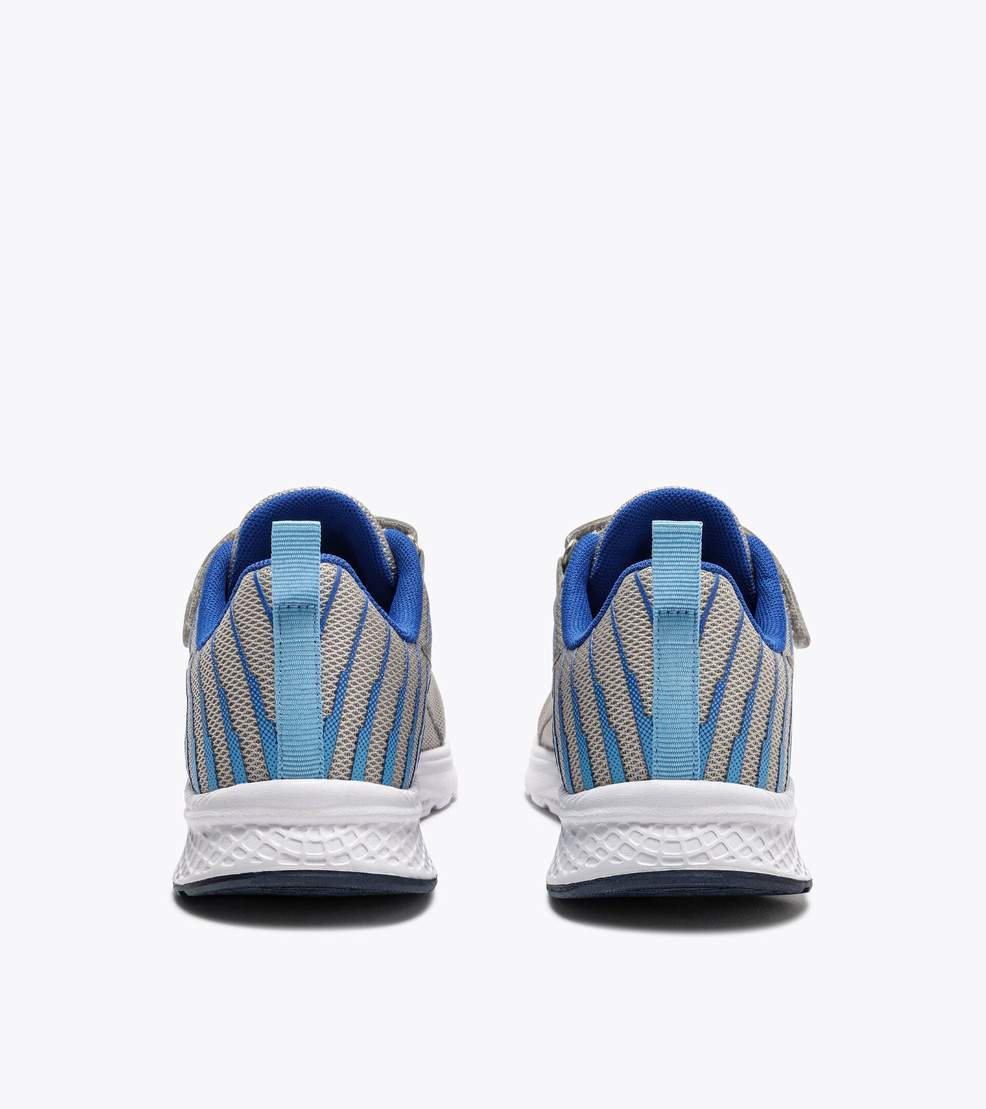 Chaussure de course junior - Tous genres FALCON 6 JR V ARGENTO DD/AZZURRO SCURO - Diadora