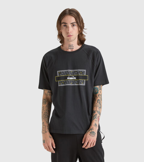 Camiseta de algodón y poliéster - Hombre T-SHIRT SS  URBANITY NEGRO - Diadora