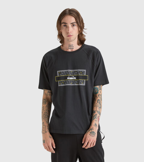 Cotton and polyester T-shirt - Men’s T-SHIRT SS URBANITY BLACK - Diadora