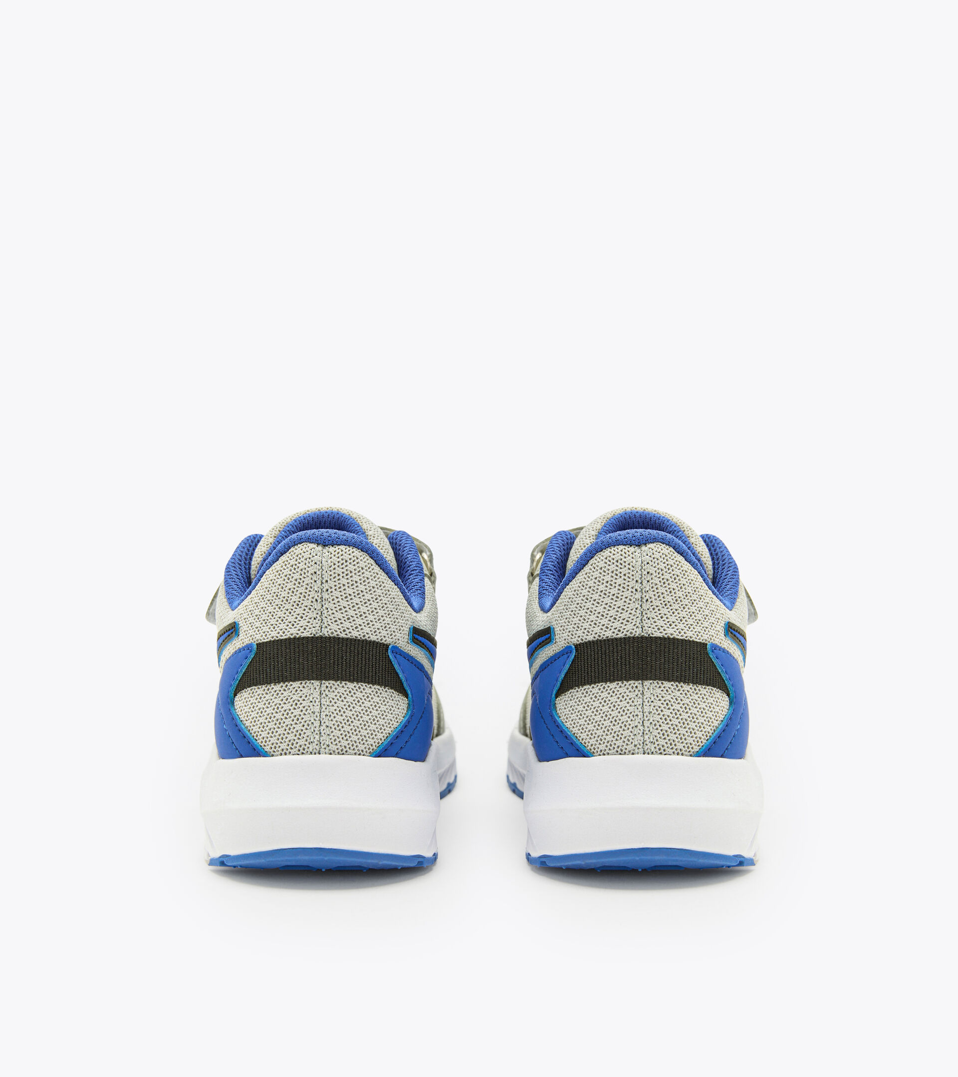 Junior running shoes - Unisex FALCON 3 JR V SILVER DD/DAZZLING BLUE - Diadora