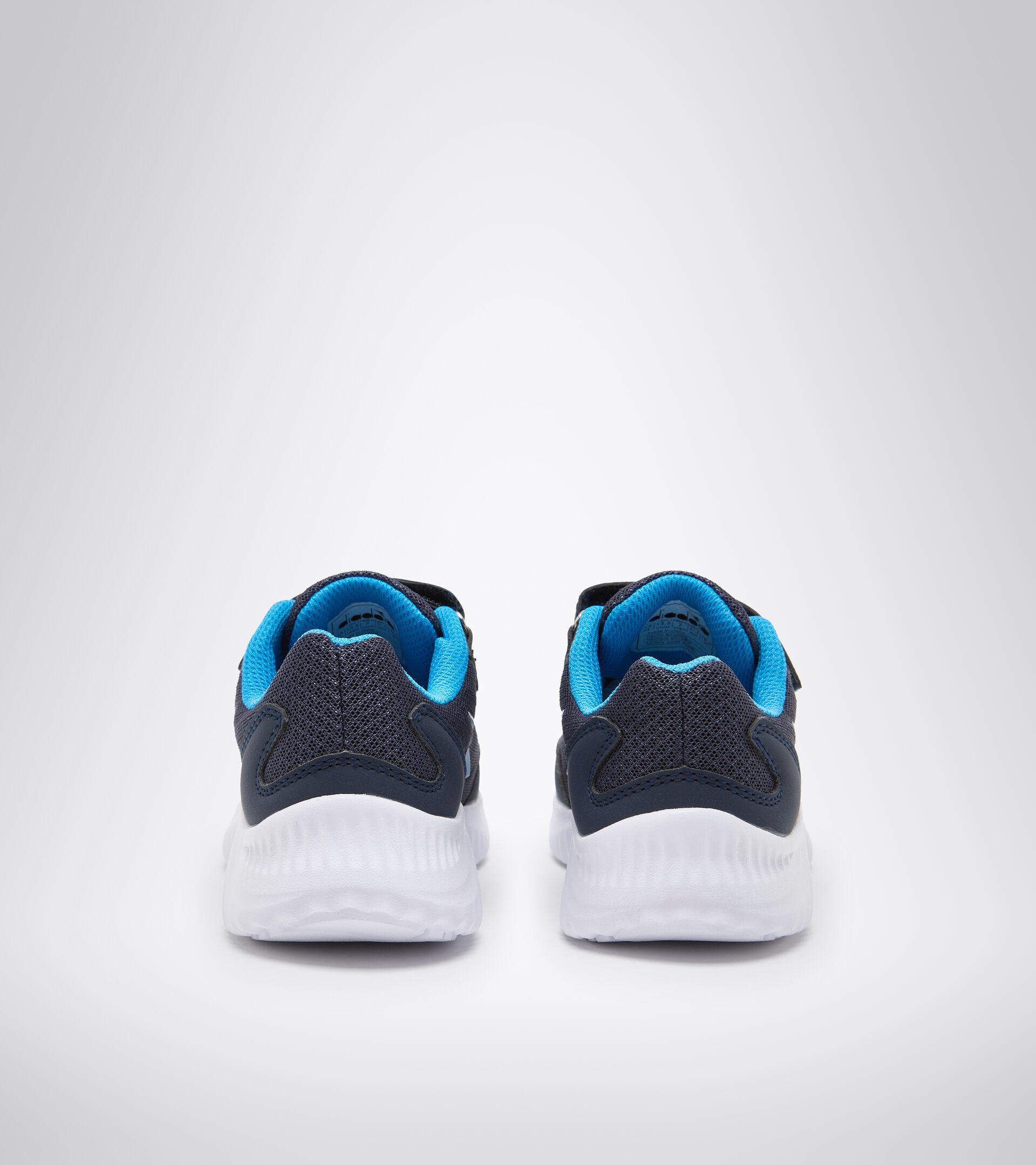 Junior velcro-strap running shoe - Unisex ROBIN 3 JR V BLUE CORSAIR/DRESDEN BLUE - Diadora