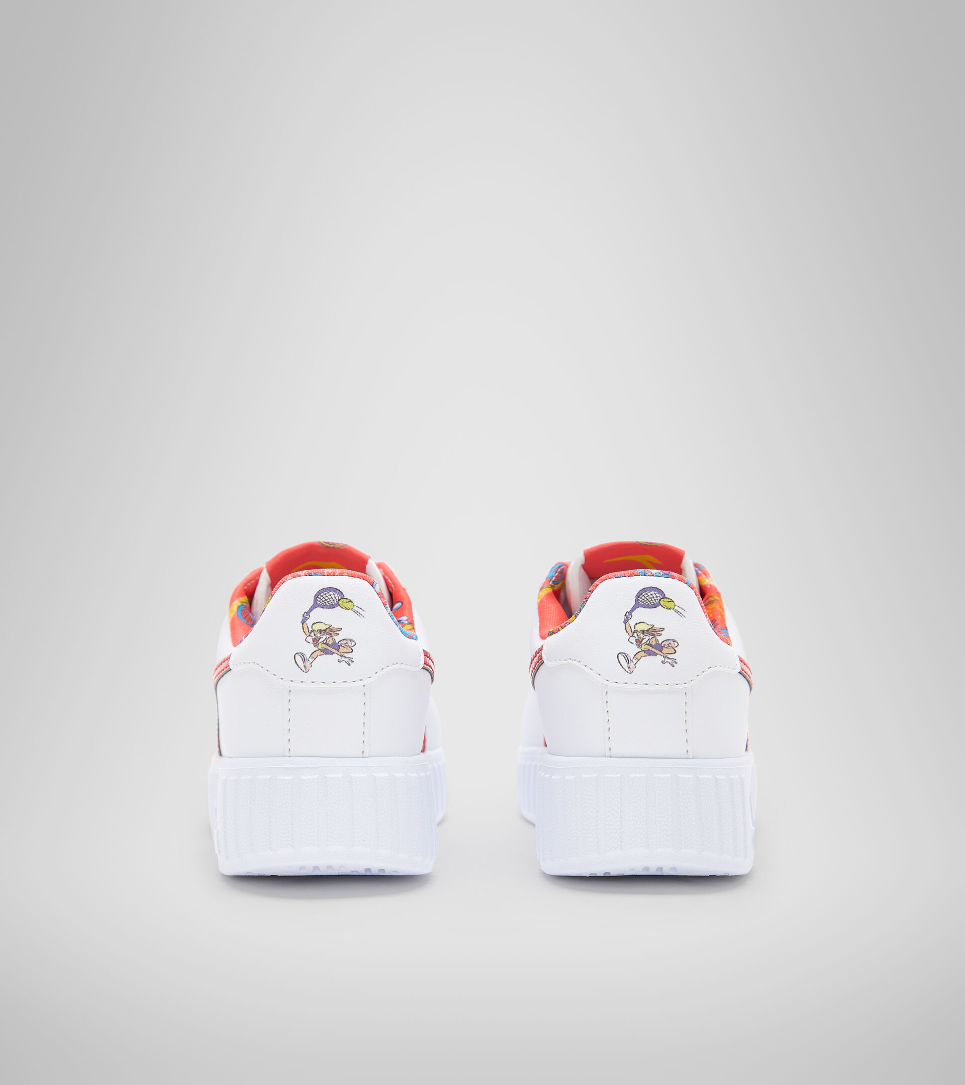 Sports shoes - Kids 4-8 years GAME STEP LOLA PS WHITE/AURORA RED - Diadora