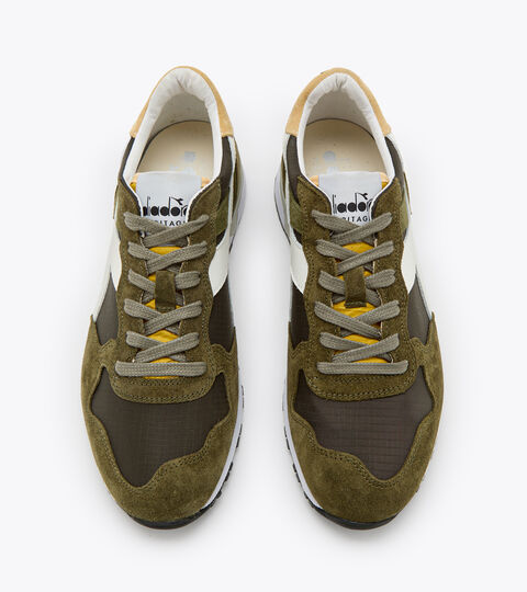 TRIDENT 90 RIPSTOP, TREFLE A QUATRES FEUILLE Chaussures Heritage - Homme TRIDENT 90 RIPSTOP TREFLE A QUATRES FEUILLE - Diadora
