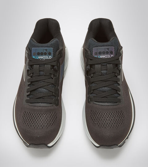 MYTHOS BLUSHIELD 7 VORTICE HIP W, NOIR/ARGENT Chaussures de running - Femme MYTHOS BLUSHIELD 7 VORTICE HIP W NOIR/ARGENT - Diadora