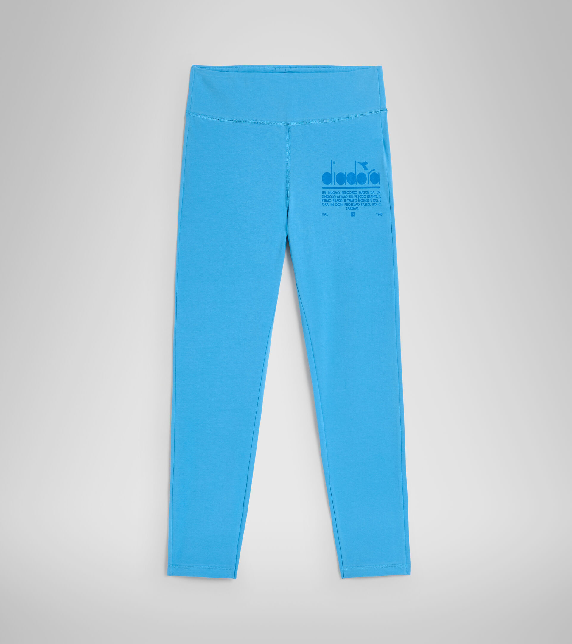 Leggings elásticos - Mujer L. LEGGINGS MANIFESTO AZUL ACUARIO - Diadora