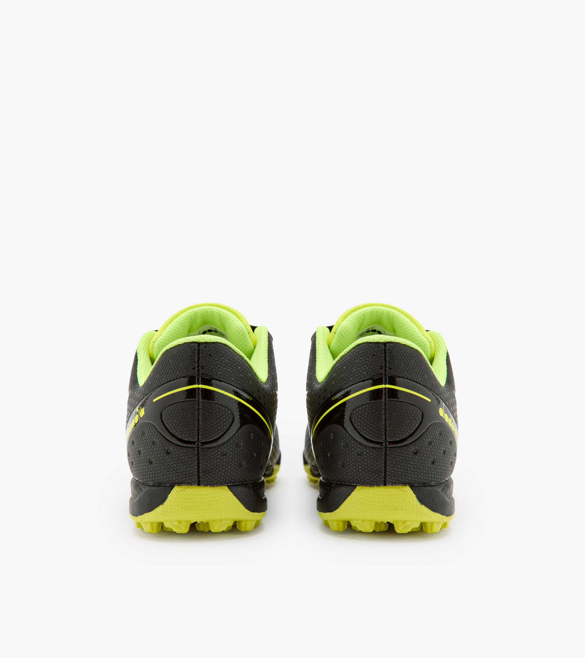 Botas de fútbol juveniles - Unisex PICHICHI 5 TF JR NEGRO/AMARILLO FLUO DD - Diadora