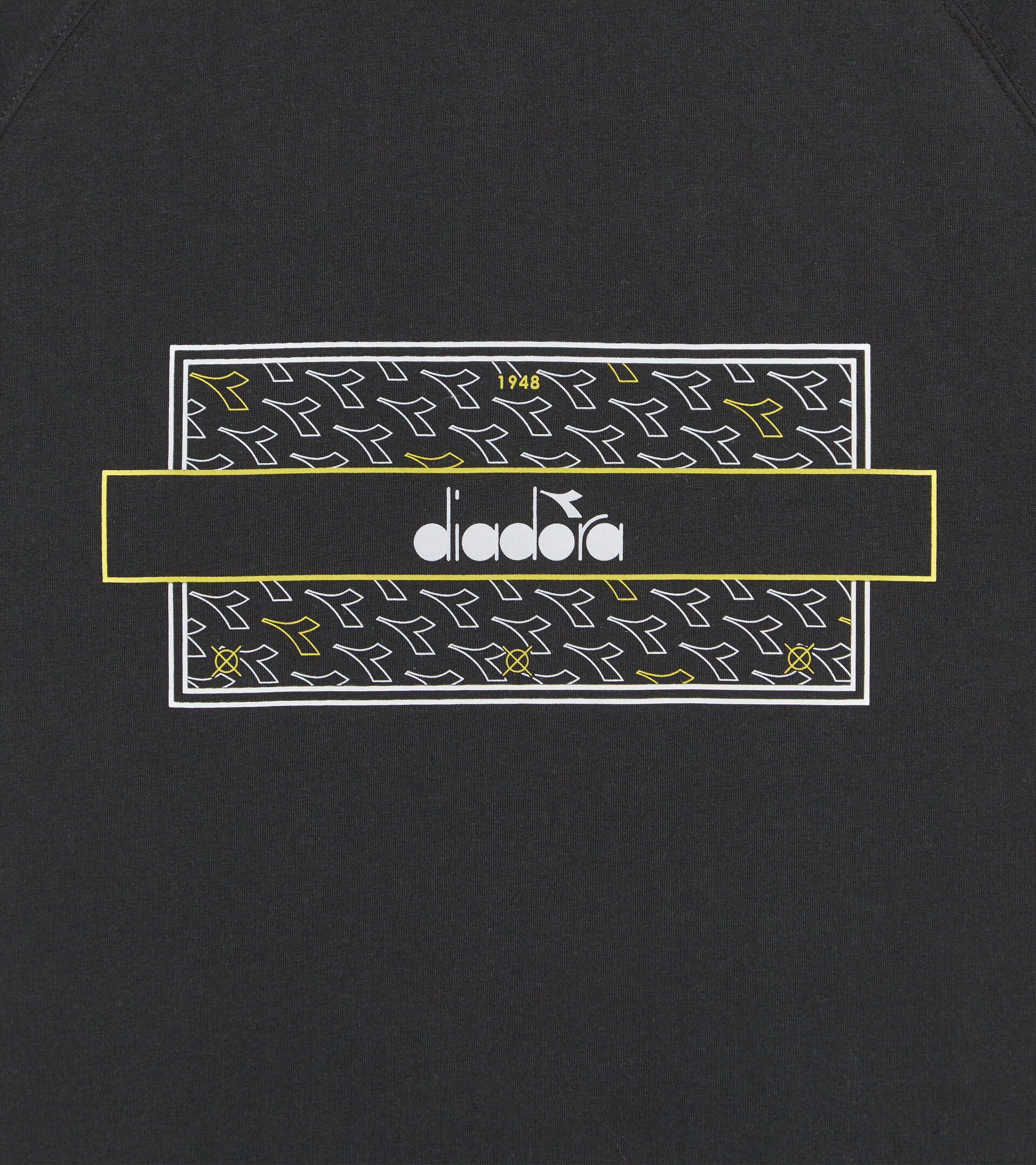 Cotton and polyester T-shirt - Men’s T-SHIRT SS URBANITY BLACK - Diadora