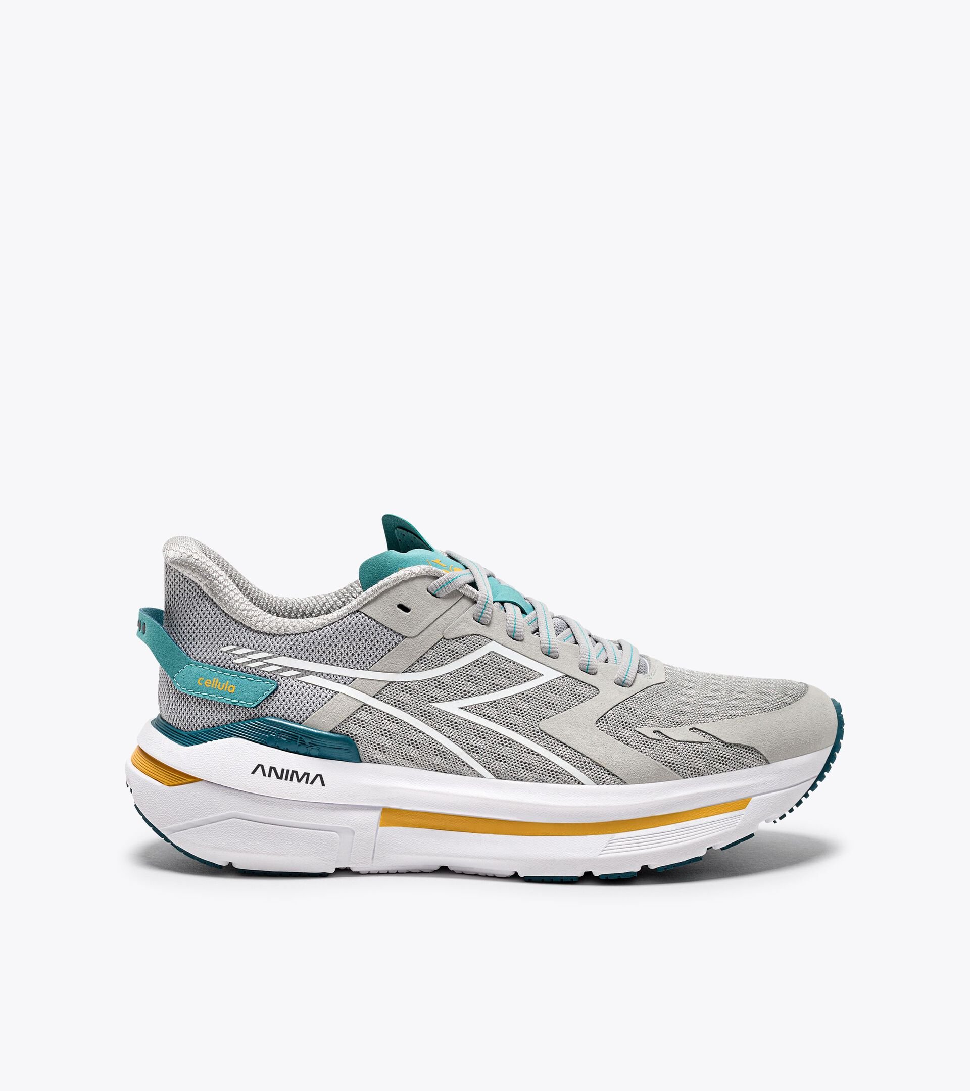 Running shoe - Comfort and stability - Women’s CELLULA W SILVER/COLONIAL BLUE - Diadora