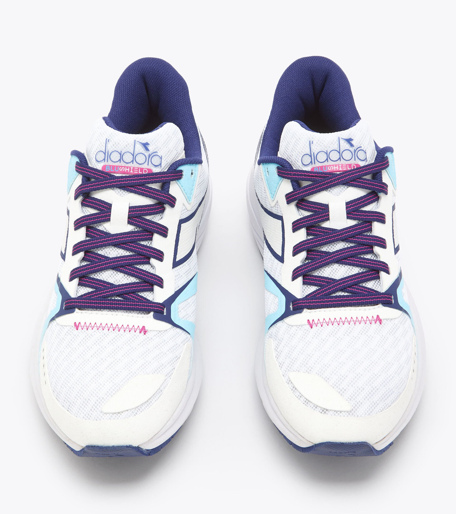 Running shoes - Women
 MYTHOS BLUSHIELD 8 VORTICE W WHITE/BLUE PRINT - Diadora