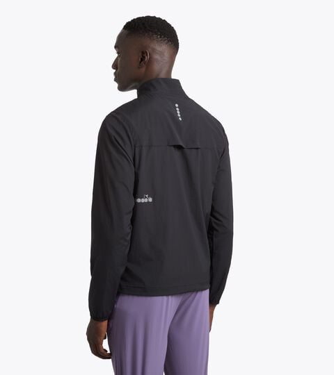 Windbreaker - Men&rsquo;s WINDBREAKER PACKABLE JACKET BLACK - Diadora