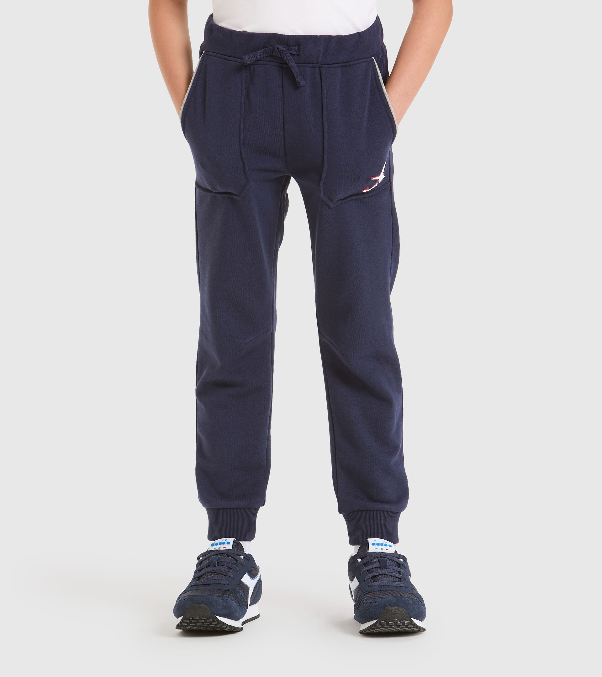 Sports trousers - Kids JU. CUFF PANTS CUBIC CLASSIC NAVY - Diadora