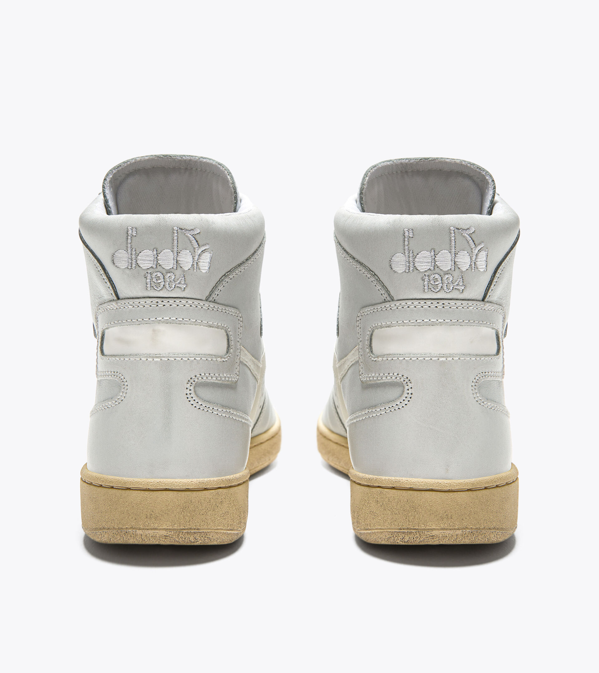 Heritage shoe - Unisex MI BASKET USED WHITE /WHITE - Diadora