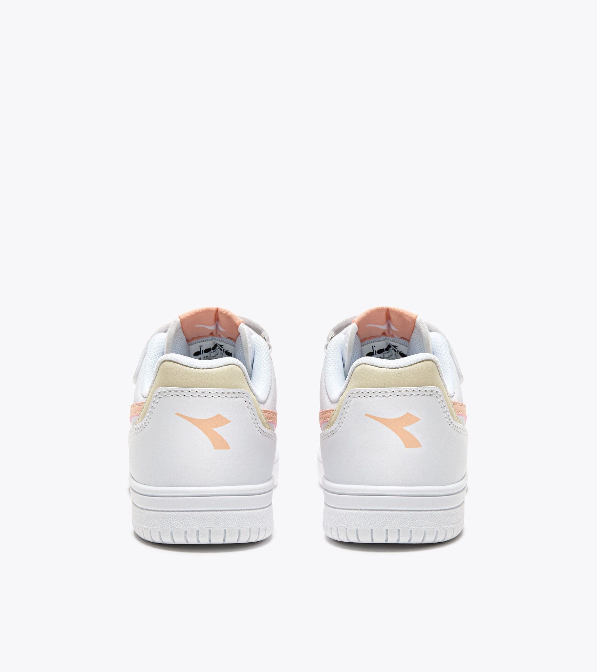 Zapatilla deportiva - Ni&ntilde;os 4-8 a&ntilde;os RAPTOR LOW PS BLANCO/MELOCOTON - Diadora