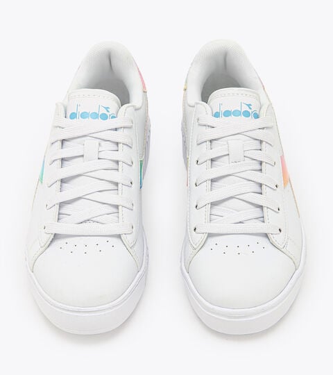 GAME STEP BLOOM GS, WHITE/SKY-BLUE Sports shoes - Youth 8-16 years
GAME STEP BLOOM GS WHITE/SKY-BLUE - Diadora