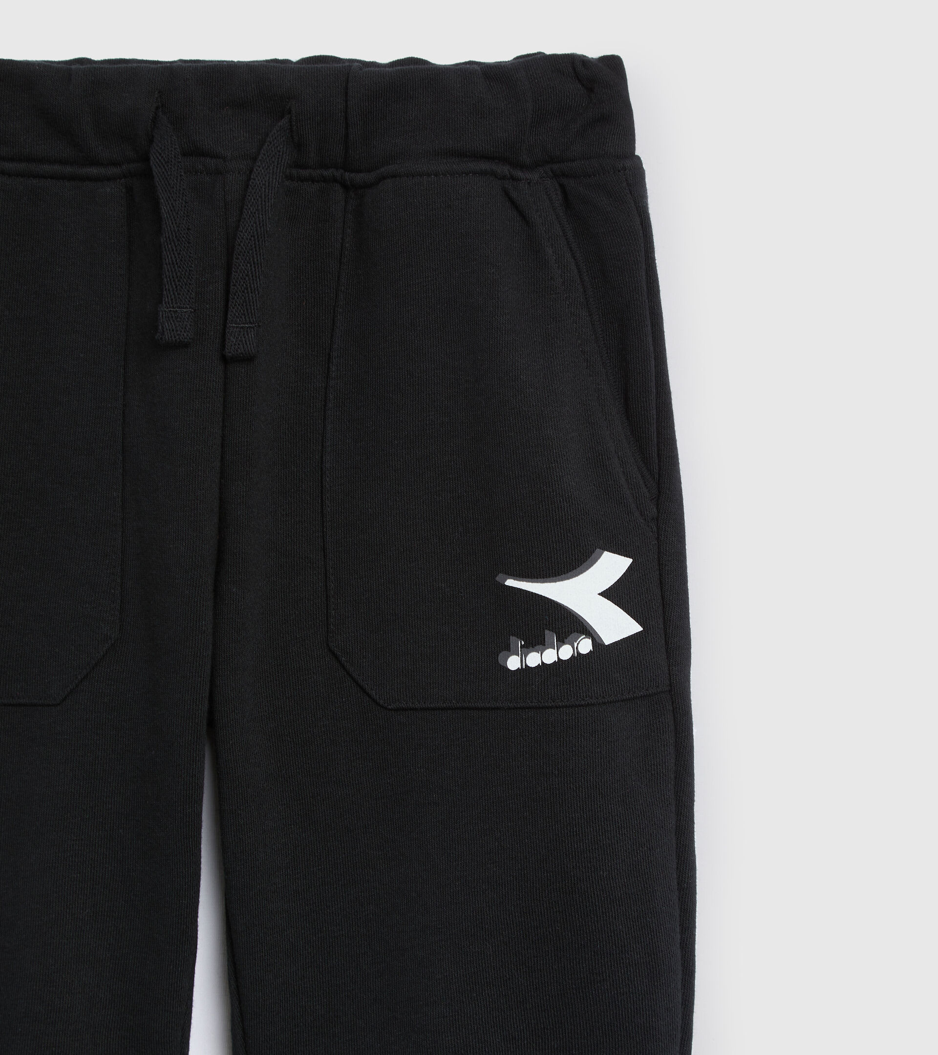 Sports trousers - Kids JU. CUFF PANTS CUBIC BLACK - Diadora