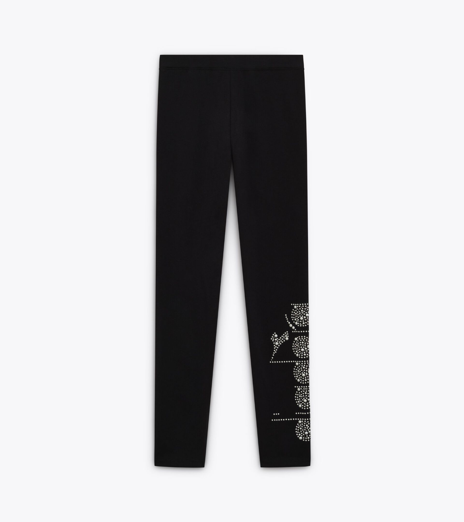 Leggings - Girls JG. LEGGINGS RHINESTONE BLACK - Diadora