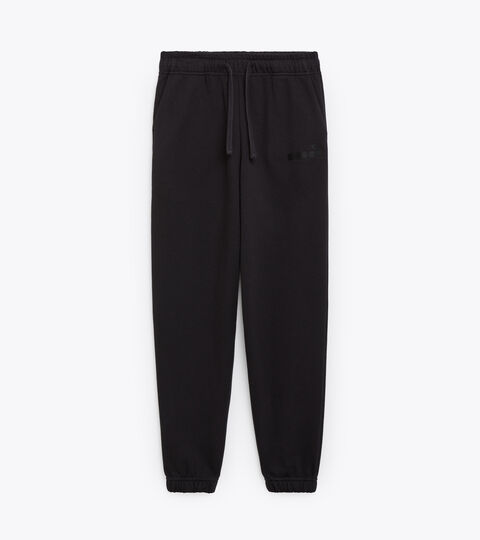 Cotton sweatpants - Gender neutral PANT SPW LOGO BLACK - Diadora