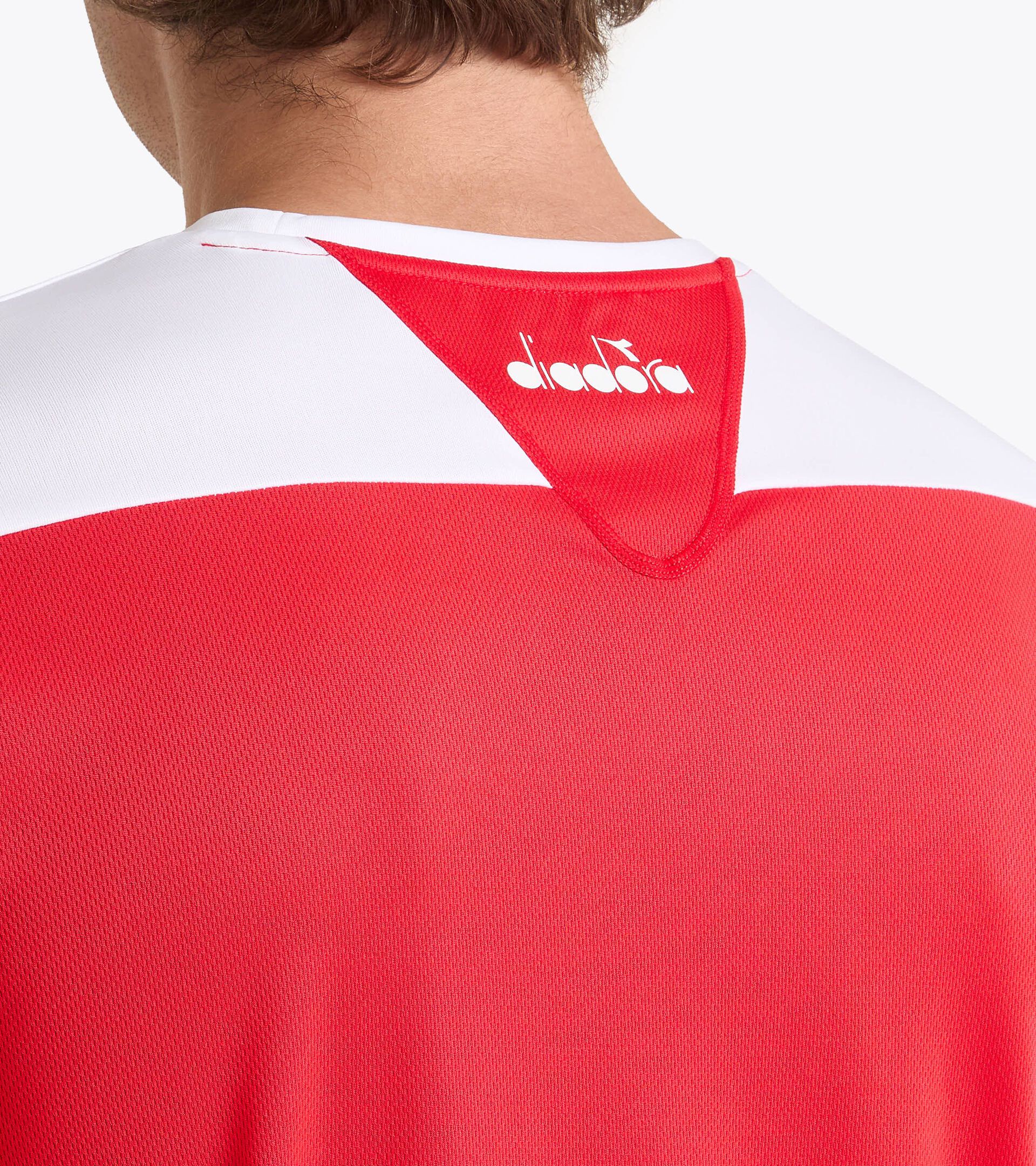 Tennis T-shirt - Men T-SHIRT COURT TOMATO RED - Diadora