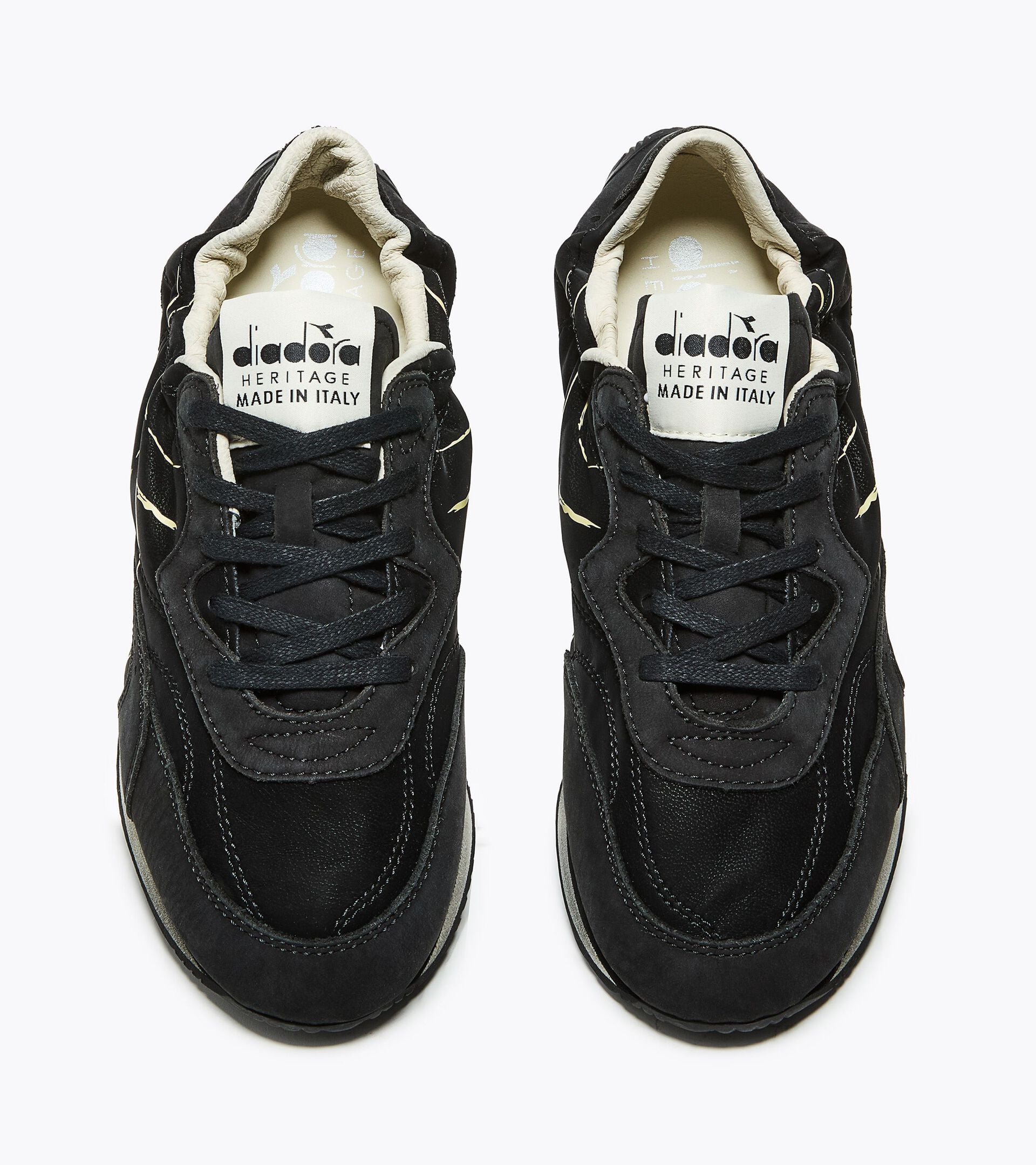 Balletcore Sneaker - Made In Italy - All-gender EQUIPE REVENGE ETOILE ITALIA BLACK - Diadora