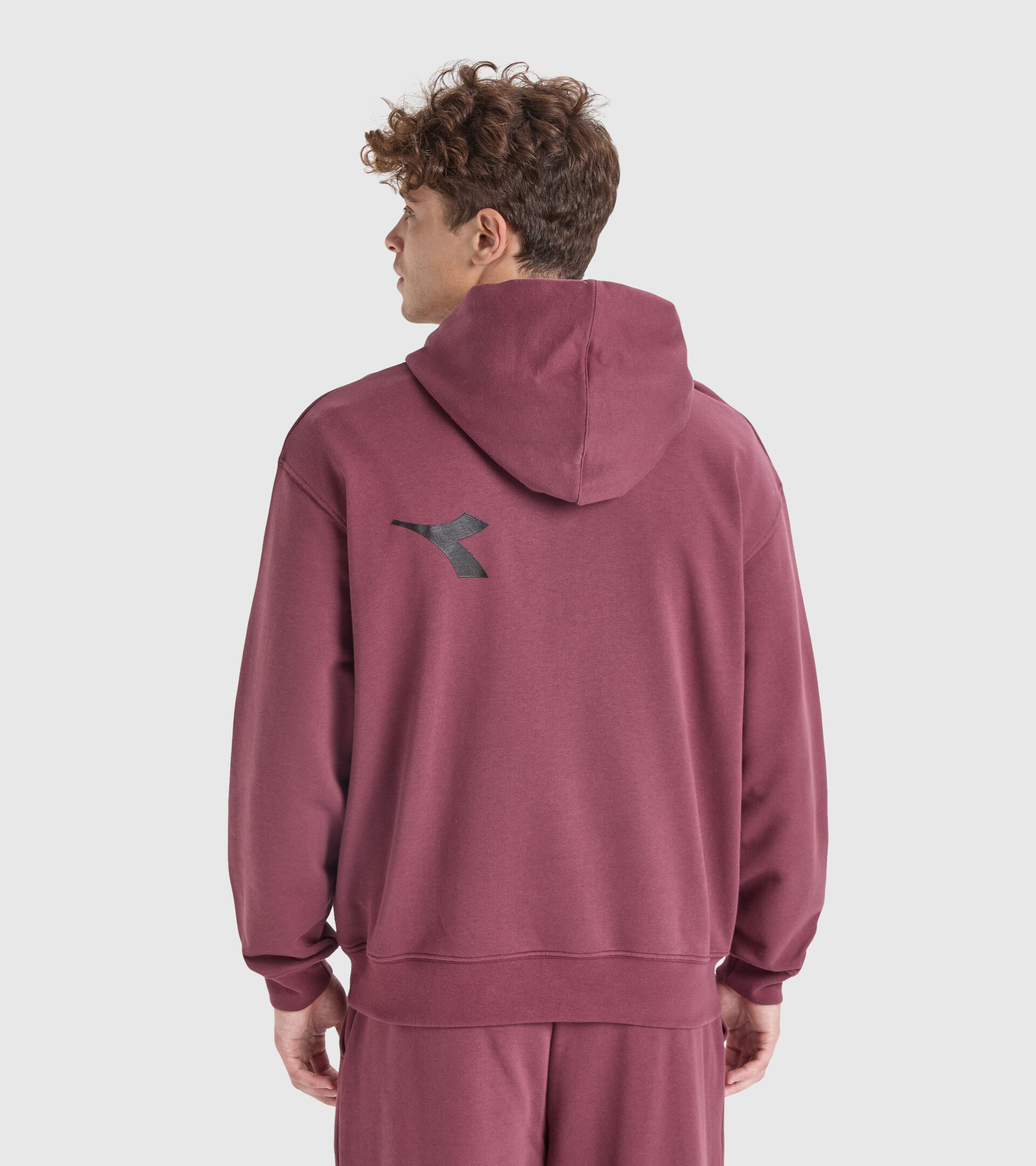 Sudadera de algodón con capucha - Unisex HOODIE MANIFESTO VIOLETAS PRENSADO - Diadora