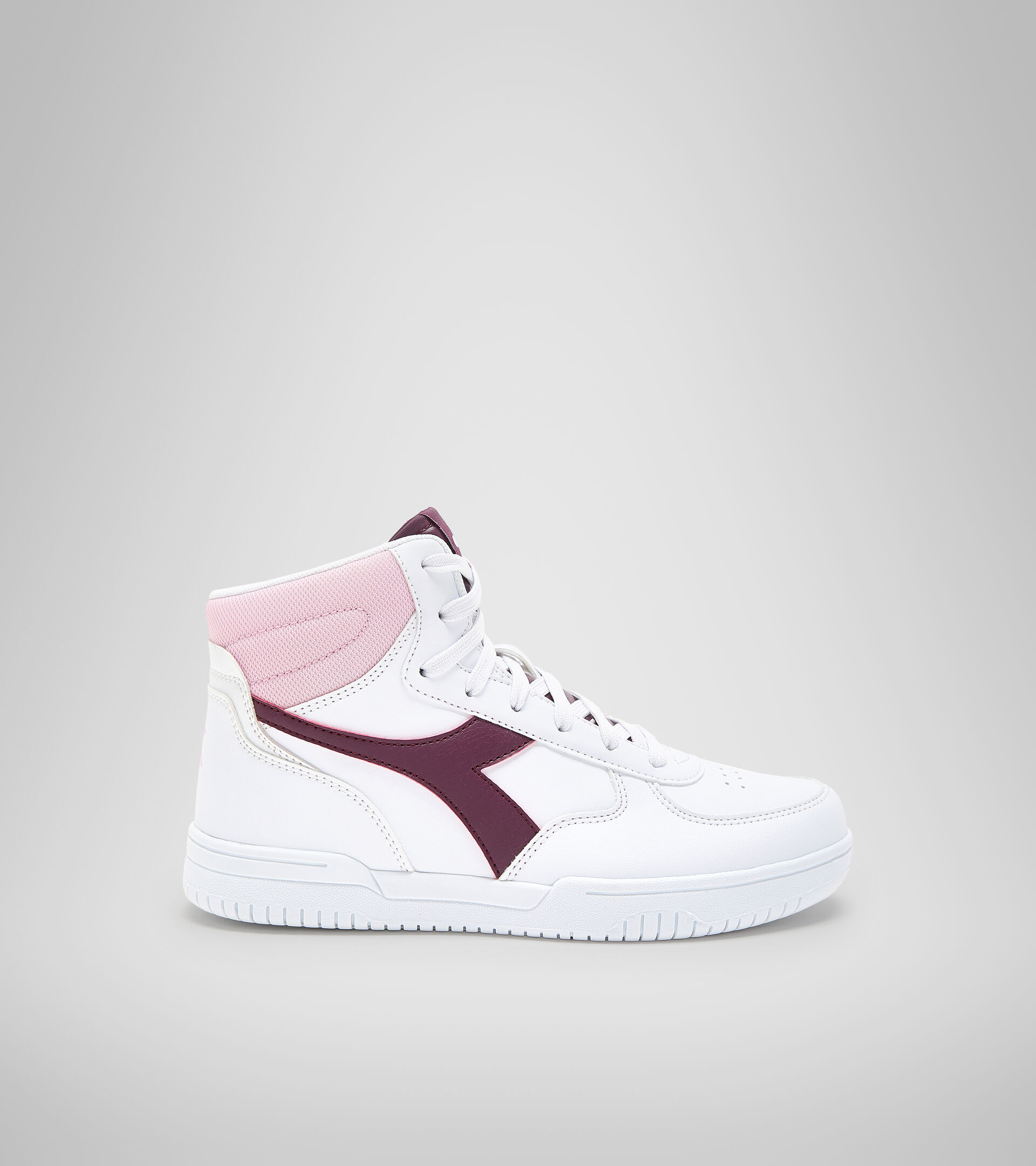 Zapatilla deportiva - Niños 8-16 años RAPTOR MID GS BLANCO/VINO D UVA - Diadora