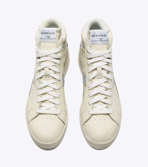 GAME L HIGH WAXED, BIANCO/GRIGIO GRATTACIELO Chaussures de sportswear - Genre neutre GAME L HIGH WAXED BIANCO/GRIGIO GRATTACIELO - Diadora