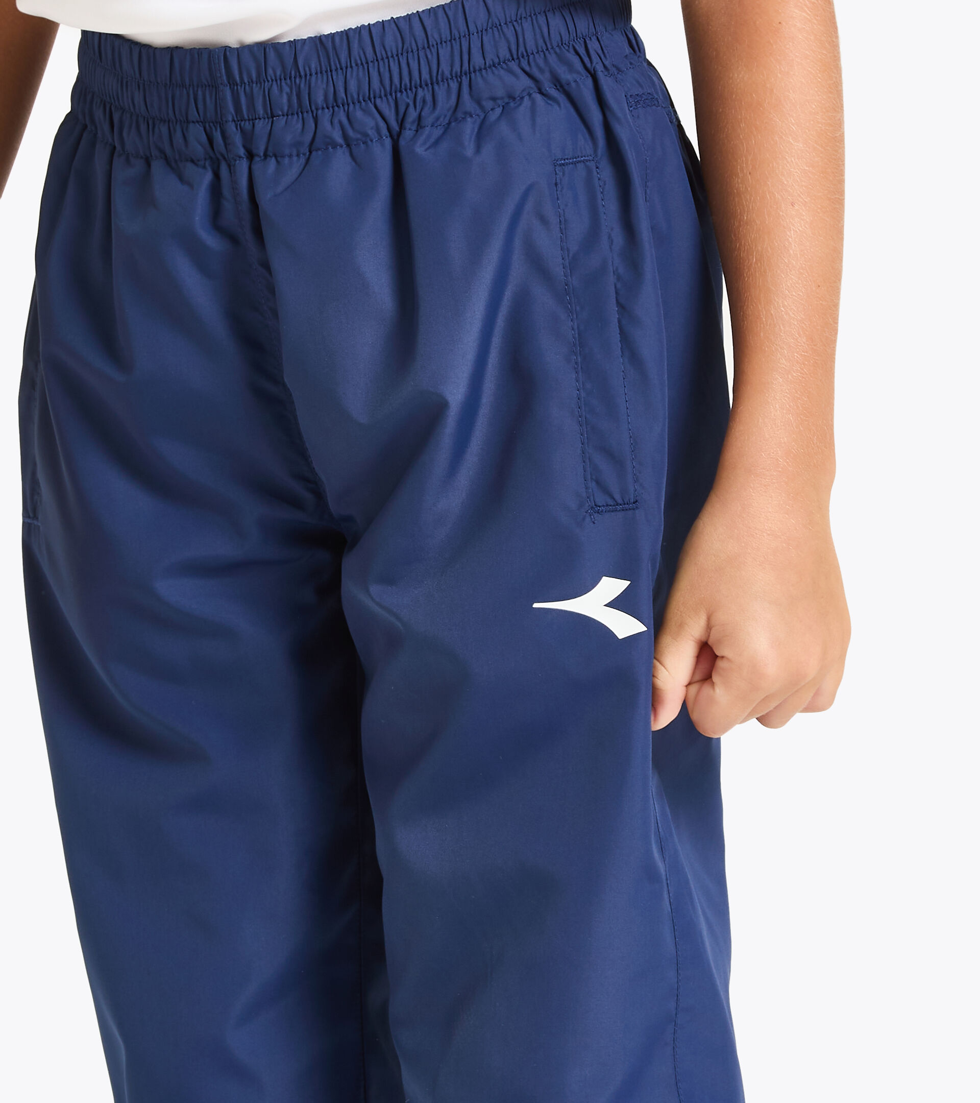 Pantalon de tennis - Junior J. PANT COURT BLEU DOMAINE - Diadora