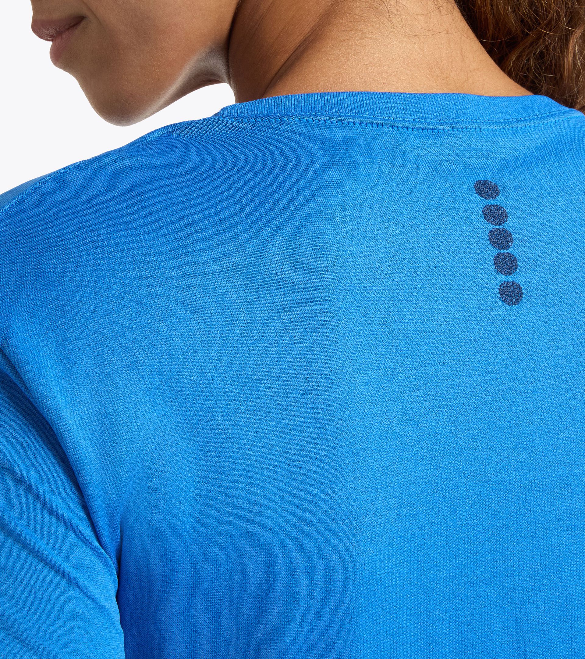 Thermoregulating Technical T-shirt - STRATOUNO Running - Women&rsquo;s L. SS T-SHIRT STRATOUNO SKY-BLUE FIORDALISO - Diadora